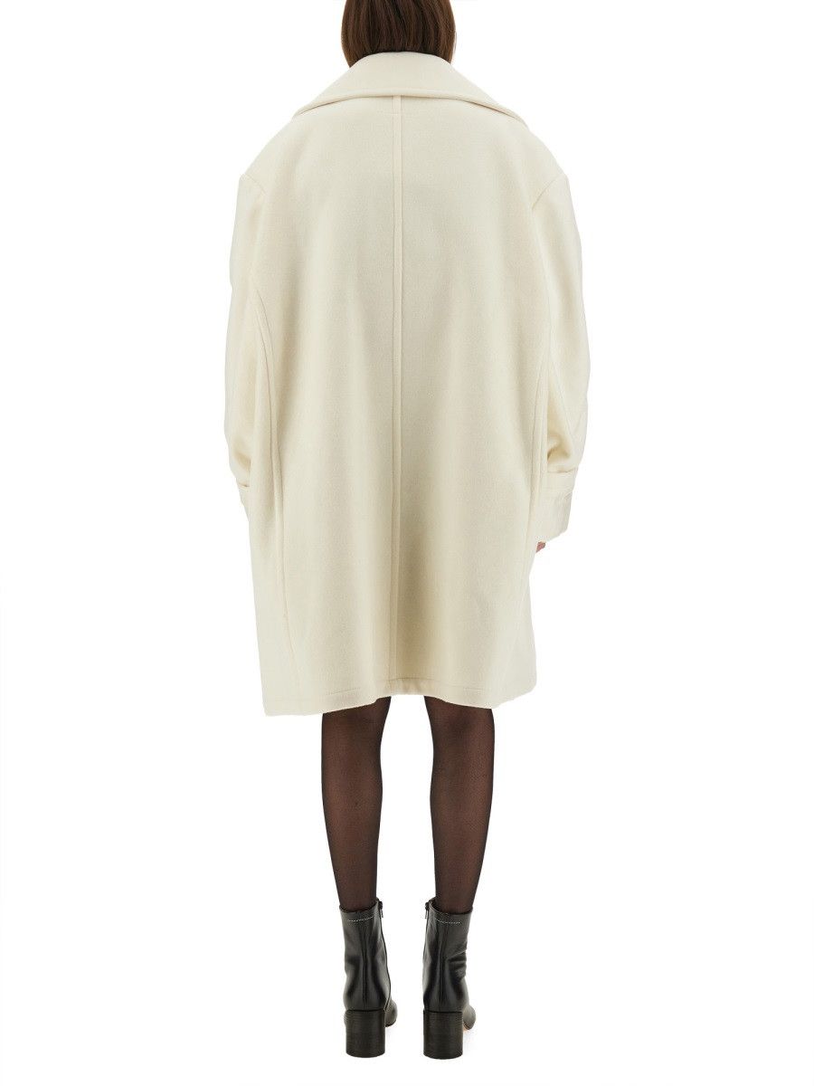 MM6 MM6 WOOL COAT - WHITE Size S / US 4 / IT 40 - 3 Thumbnail