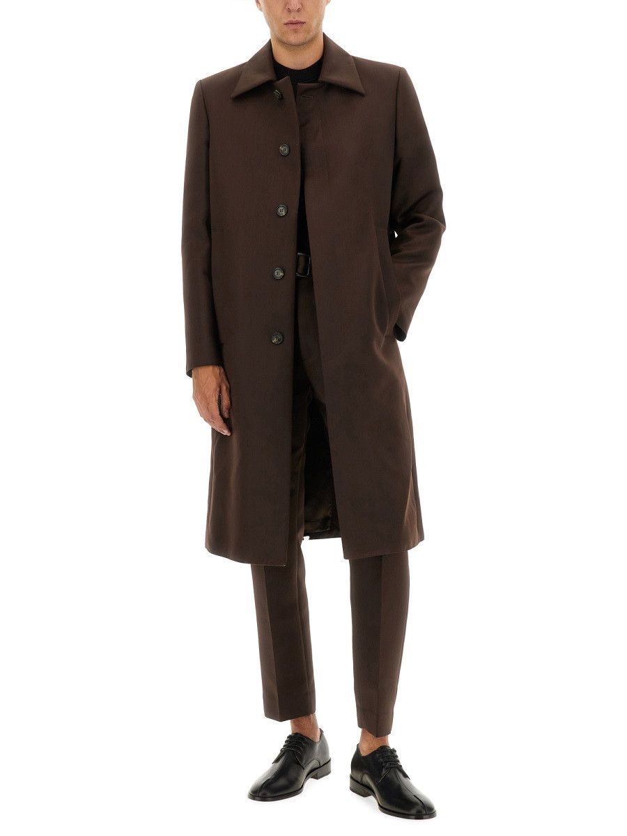 MM6 MM6 WOOL BLEND COAT - BROWN (IT 52) Size US XL / EU 56 / 4 - 2 Thumbnail