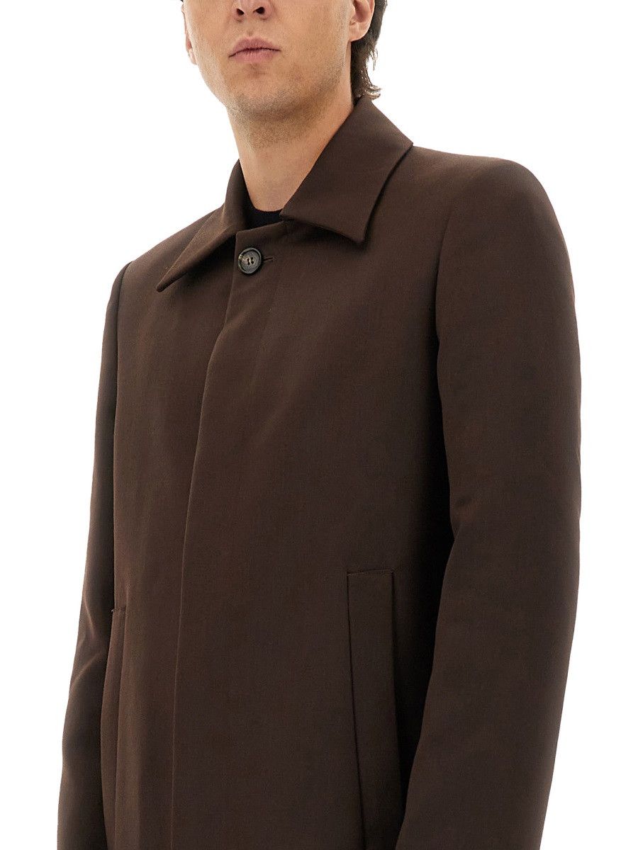 MM6 MM6 WOOL BLEND COAT - BROWN (IT 52) Size US XL / EU 56 / 4 - 4 Thumbnail
