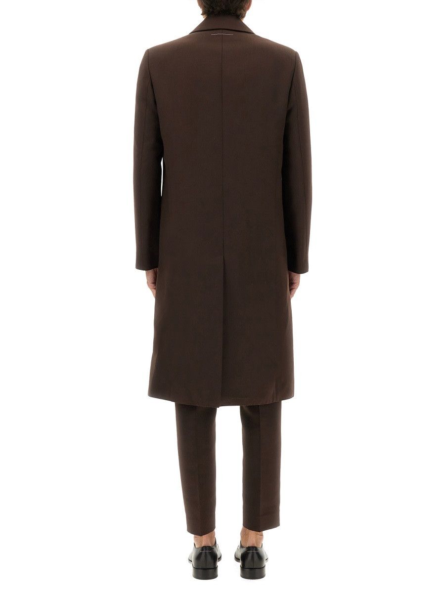 MM6 MM6 WOOL BLEND COAT - BROWN (IT 52) Size US XL / EU 56 / 4 - 3 Thumbnail