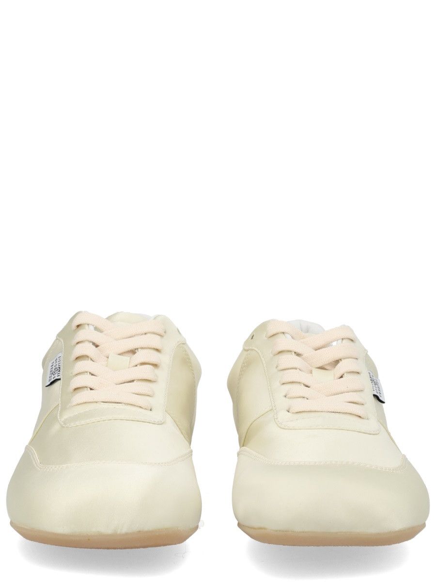 MM6 MM6 SATIN SNEAKER - WHITE (IT 37) Size US 7 / IT 37 - 3 Thumbnail