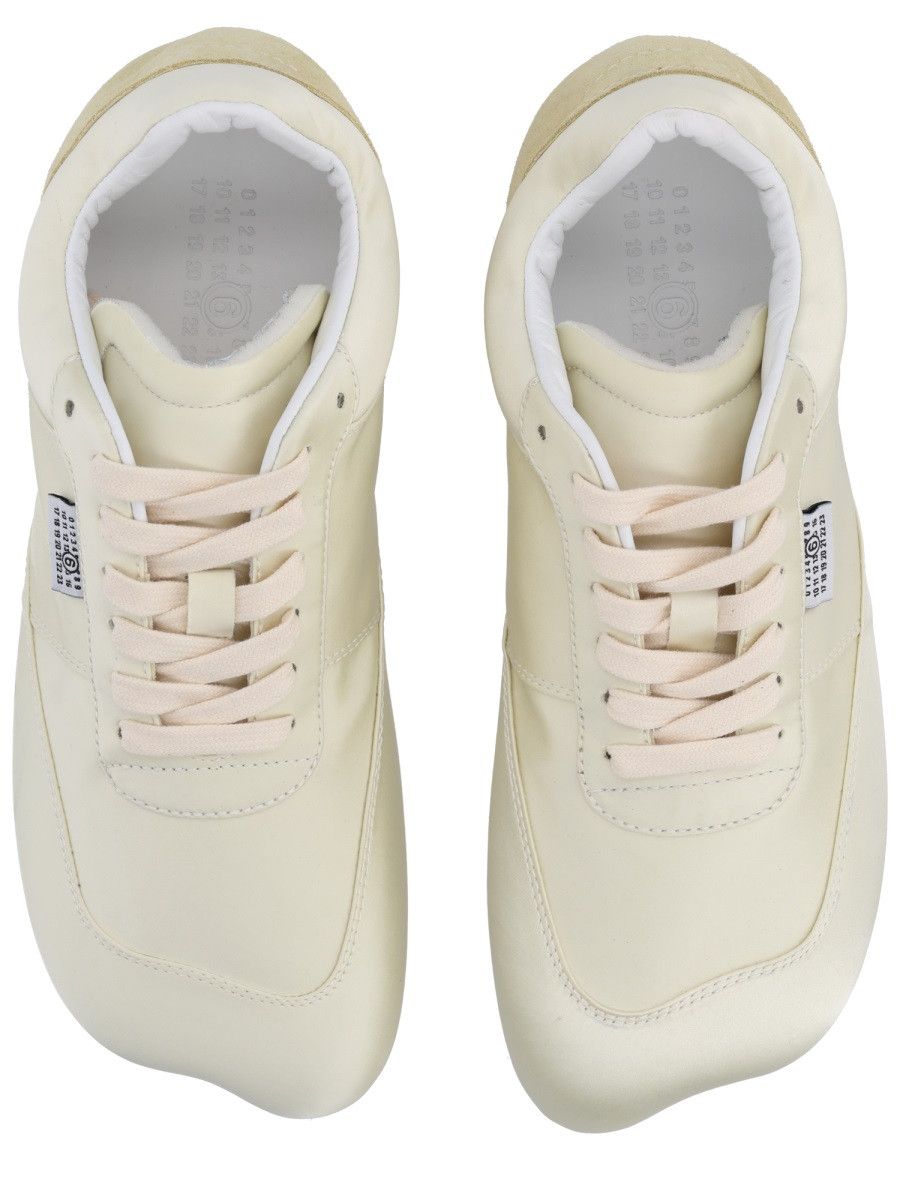 MM6 MM6 SATIN SNEAKER - WHITE (IT 39) Size US 9 / IT 39 - 5 Thumbnail