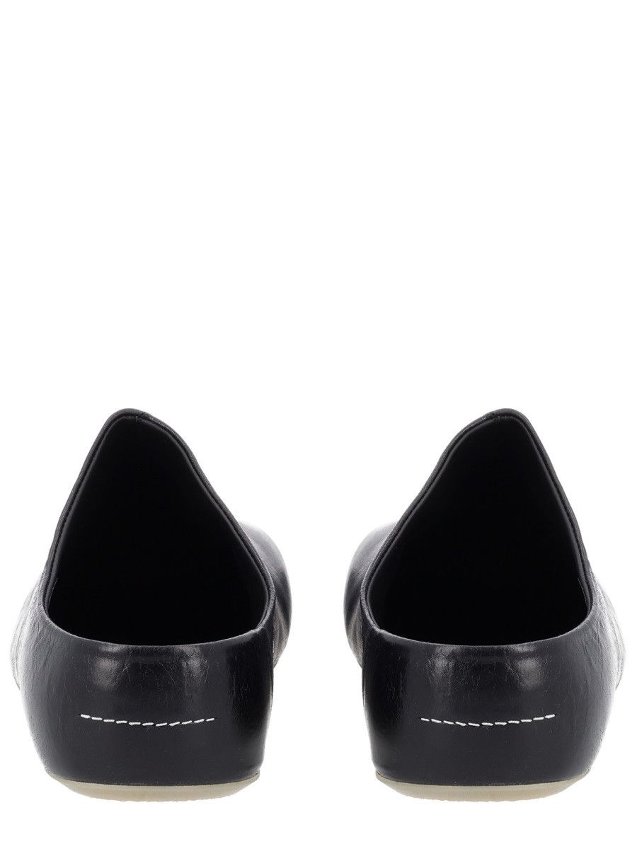 MM6 MM6 ANATOMICAL LEATHER SABOT - BLACK (IT 44) Size US 11 / EU 44 - 5 Thumbnail