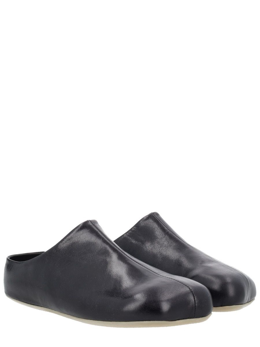 MM6 MM6 ANATOMICAL LEATHER SABOT - BLACK (IT 44) Size US 11 / EU 44 - 2 Thumbnail