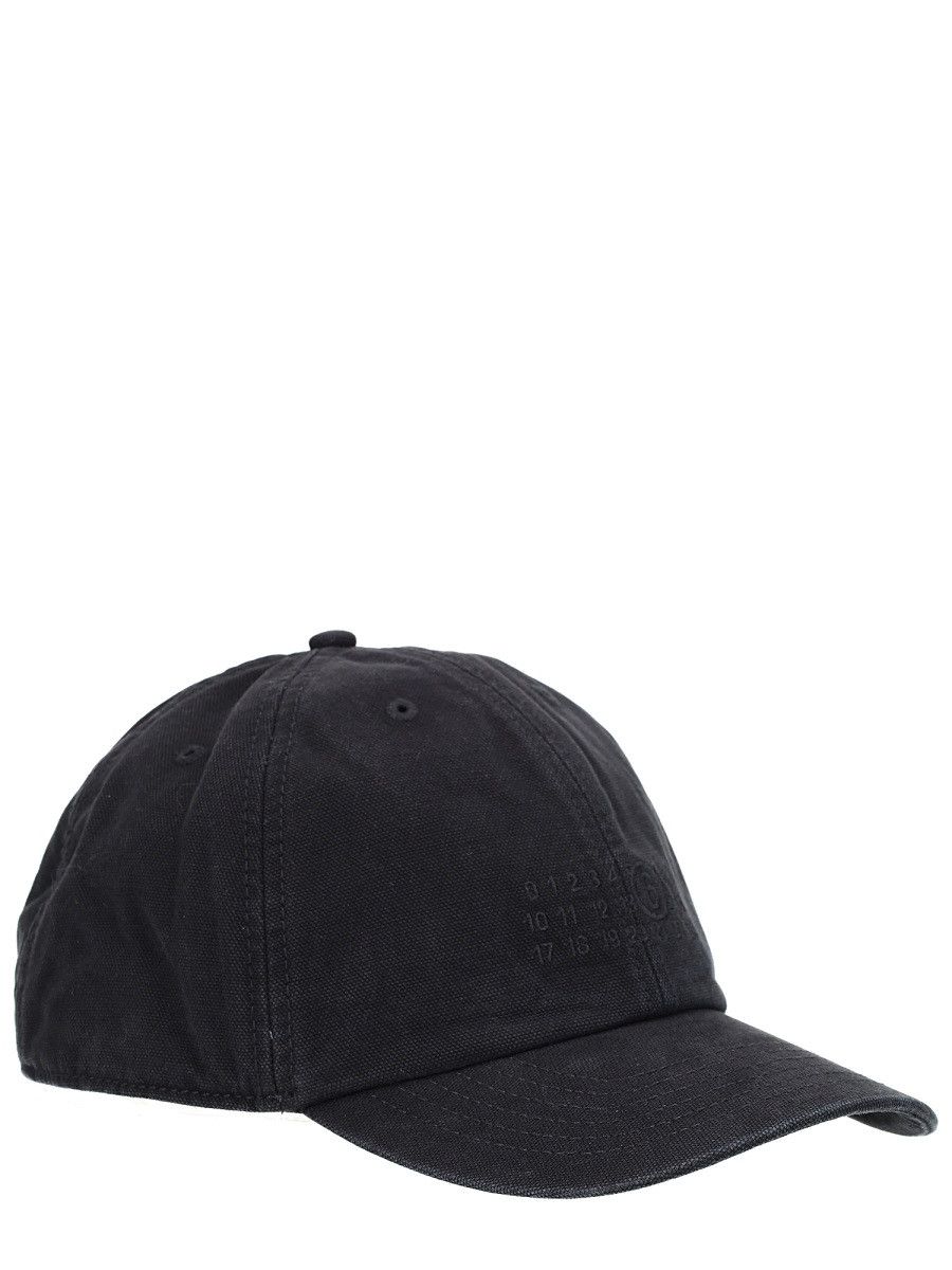MM6 MM6 BASEBALL HAT WITH LOGO - CHARCOAL Size ONE SIZE - 3 Thumbnail