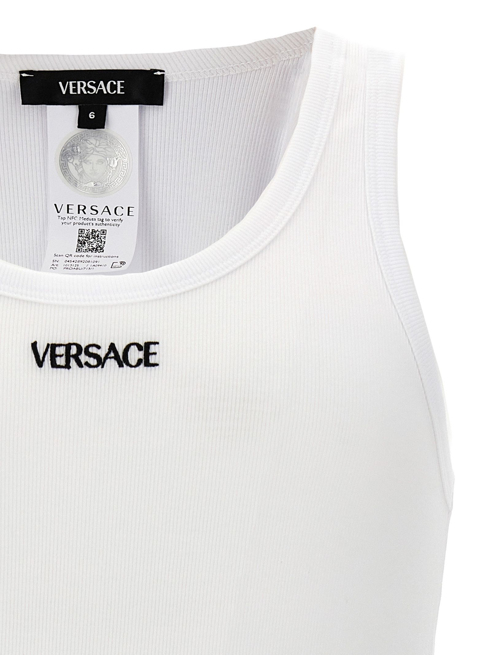 Versace Logo Embroidery Tank Top Size US XL / EU 56 / 4 - 3 Thumbnail
