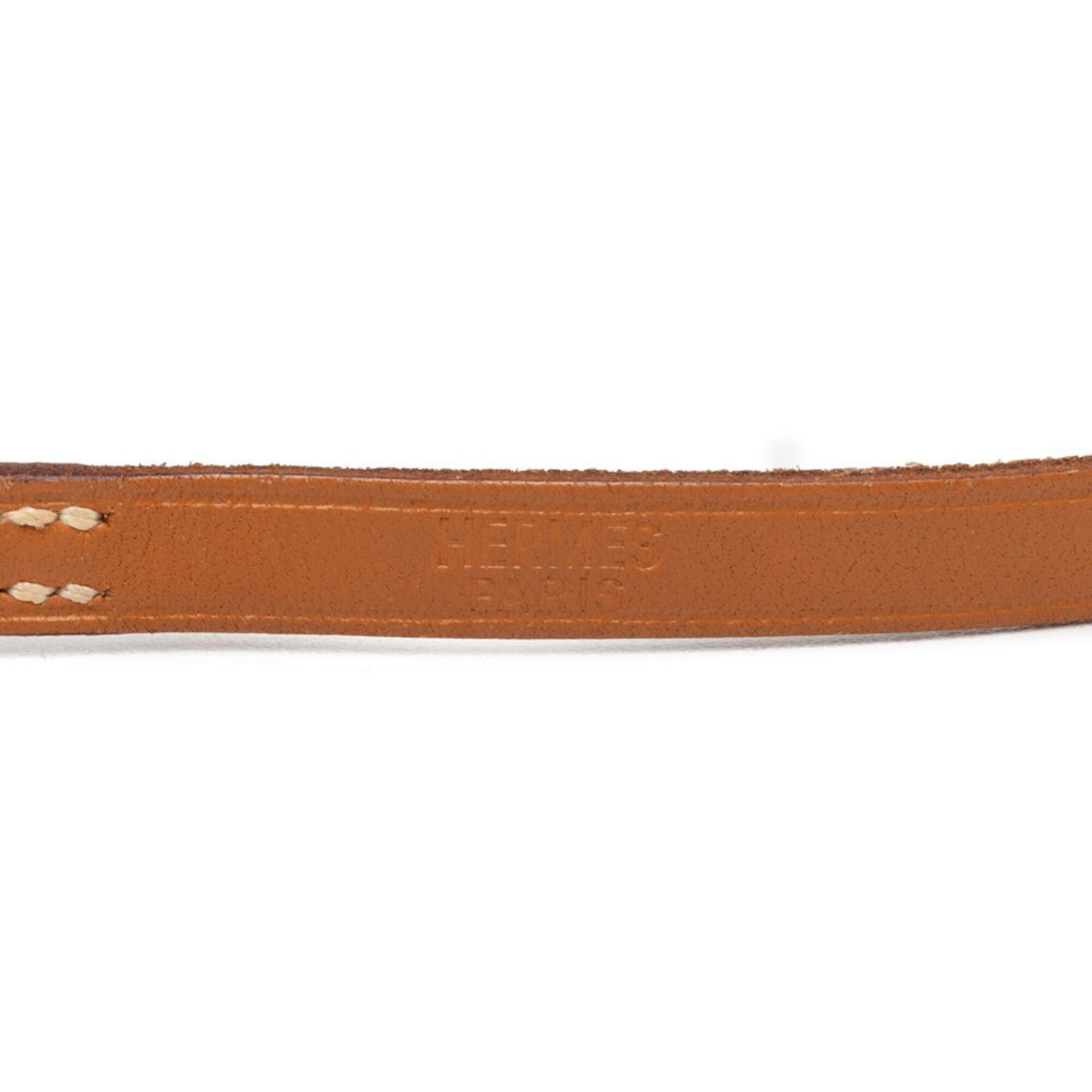Hermes Hermes Api Double Tour Bracelet, 5-strand, Brown Leather, Women's Size ONE SIZE - 6 Thumbnail