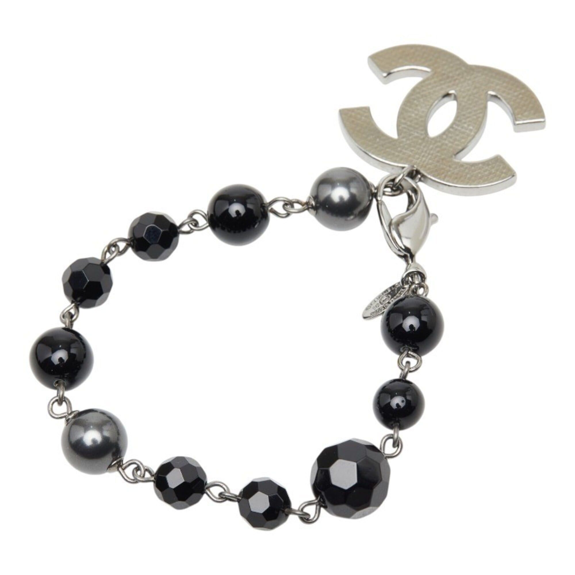 Chanel Chanel Coco Mark Bracelet 10V Silver Women's CHANEL Size ONE SIZE - 2 Thumbnail