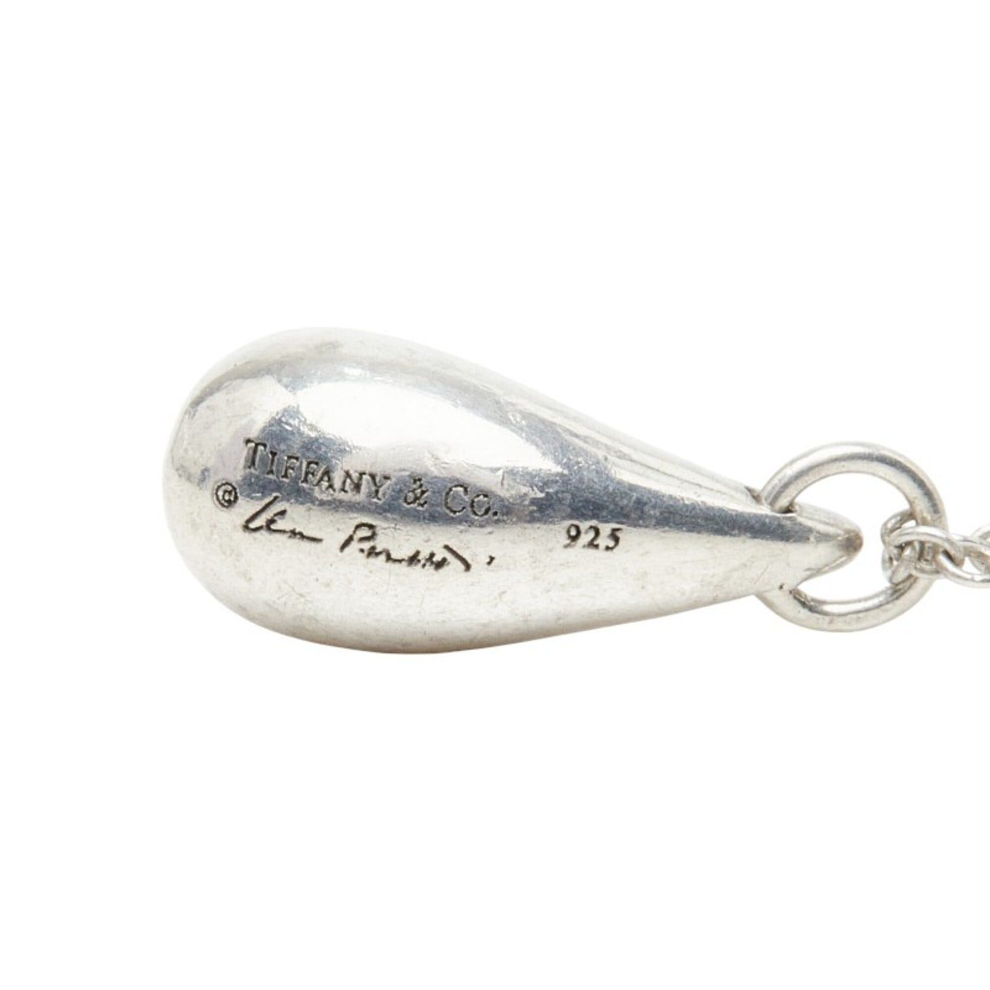 Tiffany & Co. Tiffany & Co. Elsa Peretti Teardrop Necklace, SV925 Silver, Women's. Size ONE SIZE - 6 Thumbnail