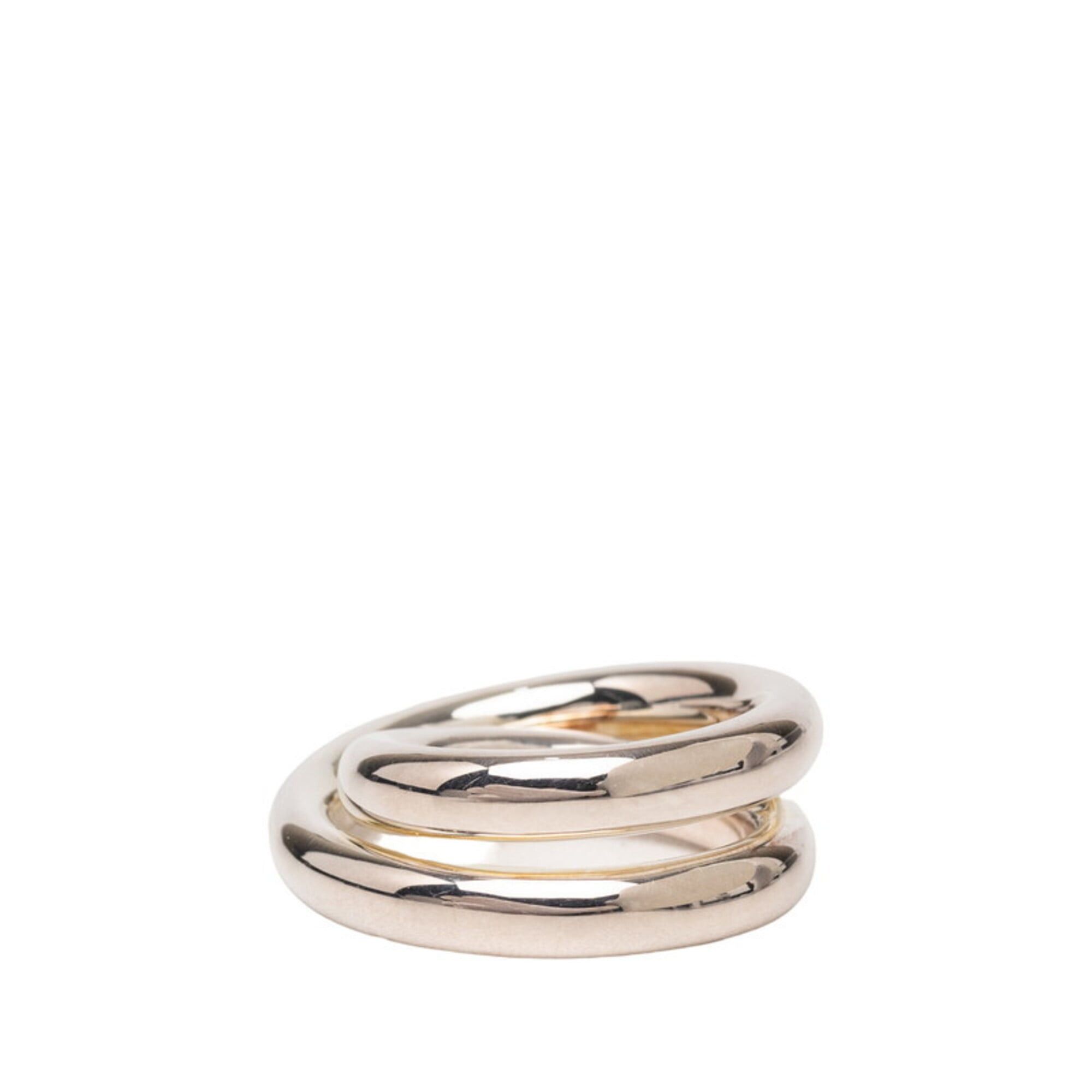 Hermes Hermes Vertige Ring, Size 49, SV925 Silver, Women's. Size ONE SIZE - 2 Thumbnail