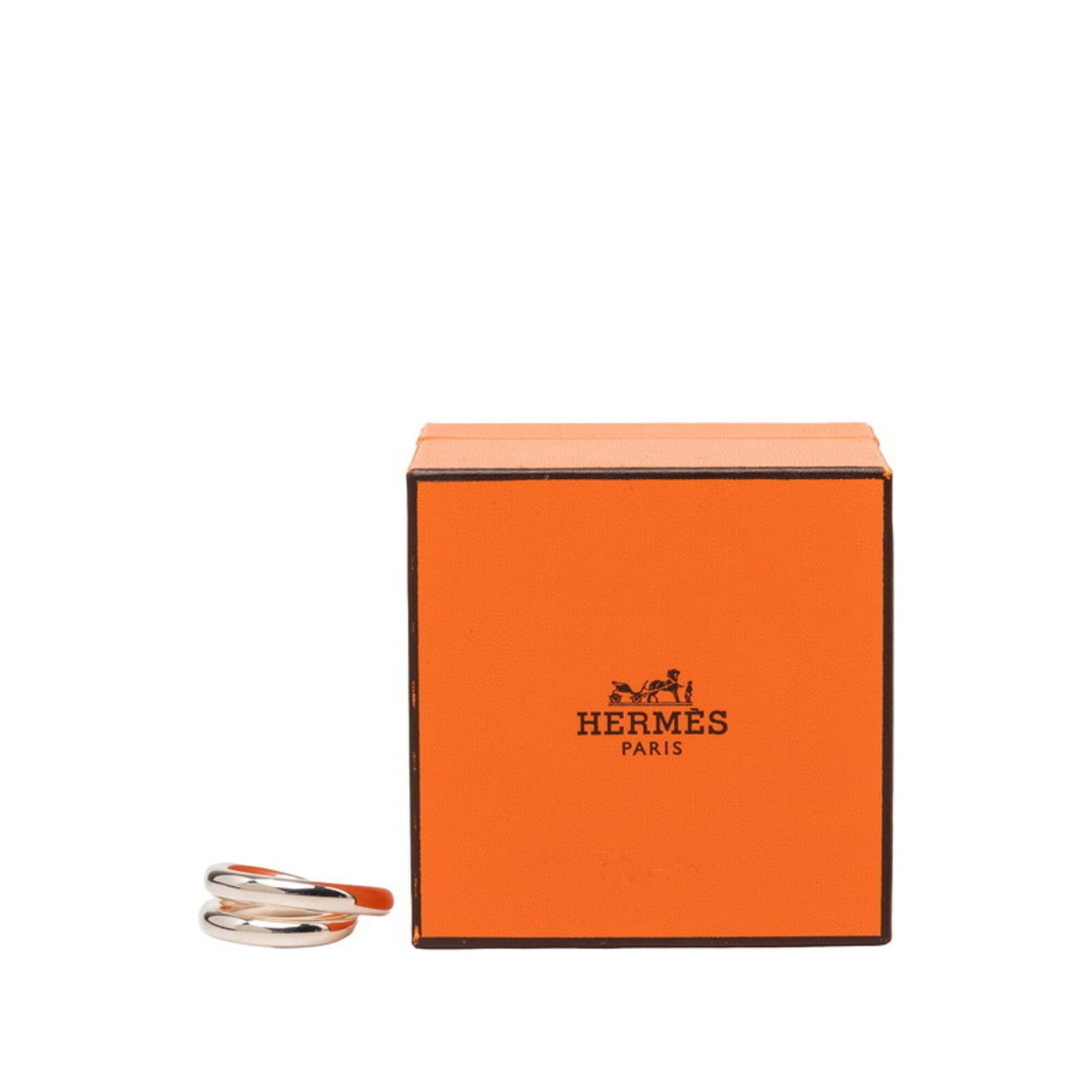 Hermes Hermes Vertige Ring, Size 49, SV925 Silver, Women's. Size ONE SIZE - 7 Thumbnail