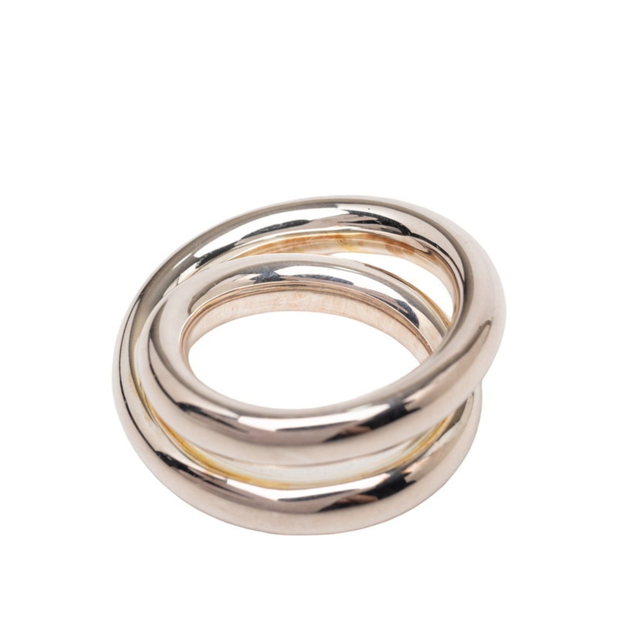 Hermes Hermes Vertige Ring, Size 49, SV925 Silver, Women's. Size ONE SIZE - 4 Thumbnail