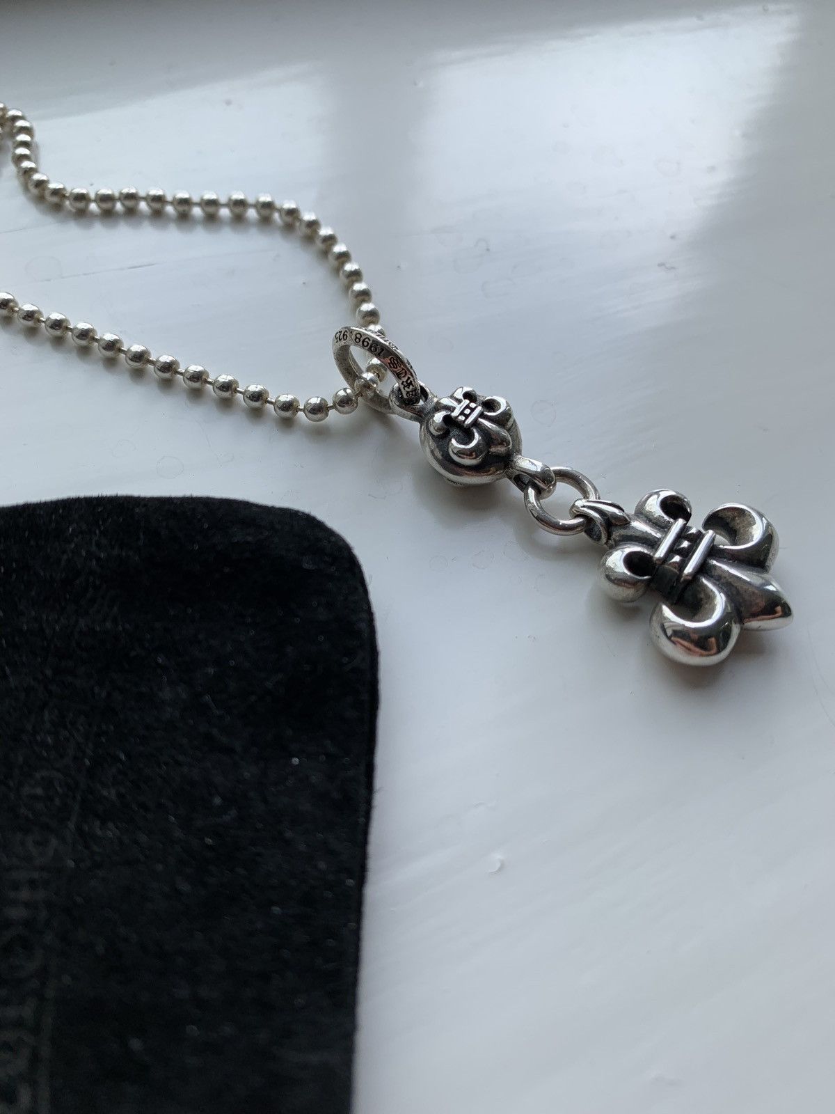 Chrome Hearts Chrome Hearts bs Fleur Charm Pendant Necklace | Grailed