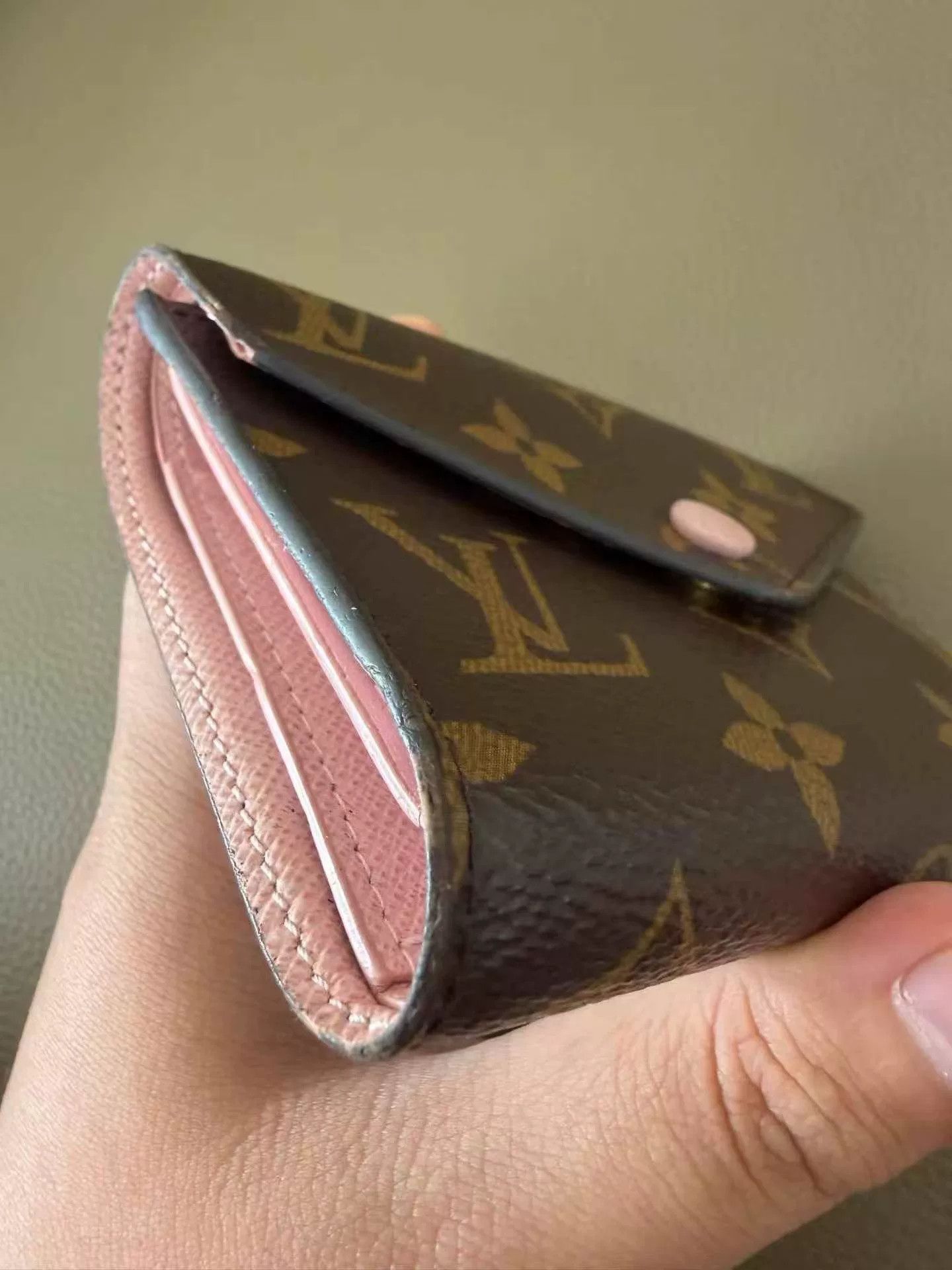 Louis Vuitton Louis Vuitton Monogram Tri-Fold Short Wallet Size ONE SIZE - 3 Thumbnail