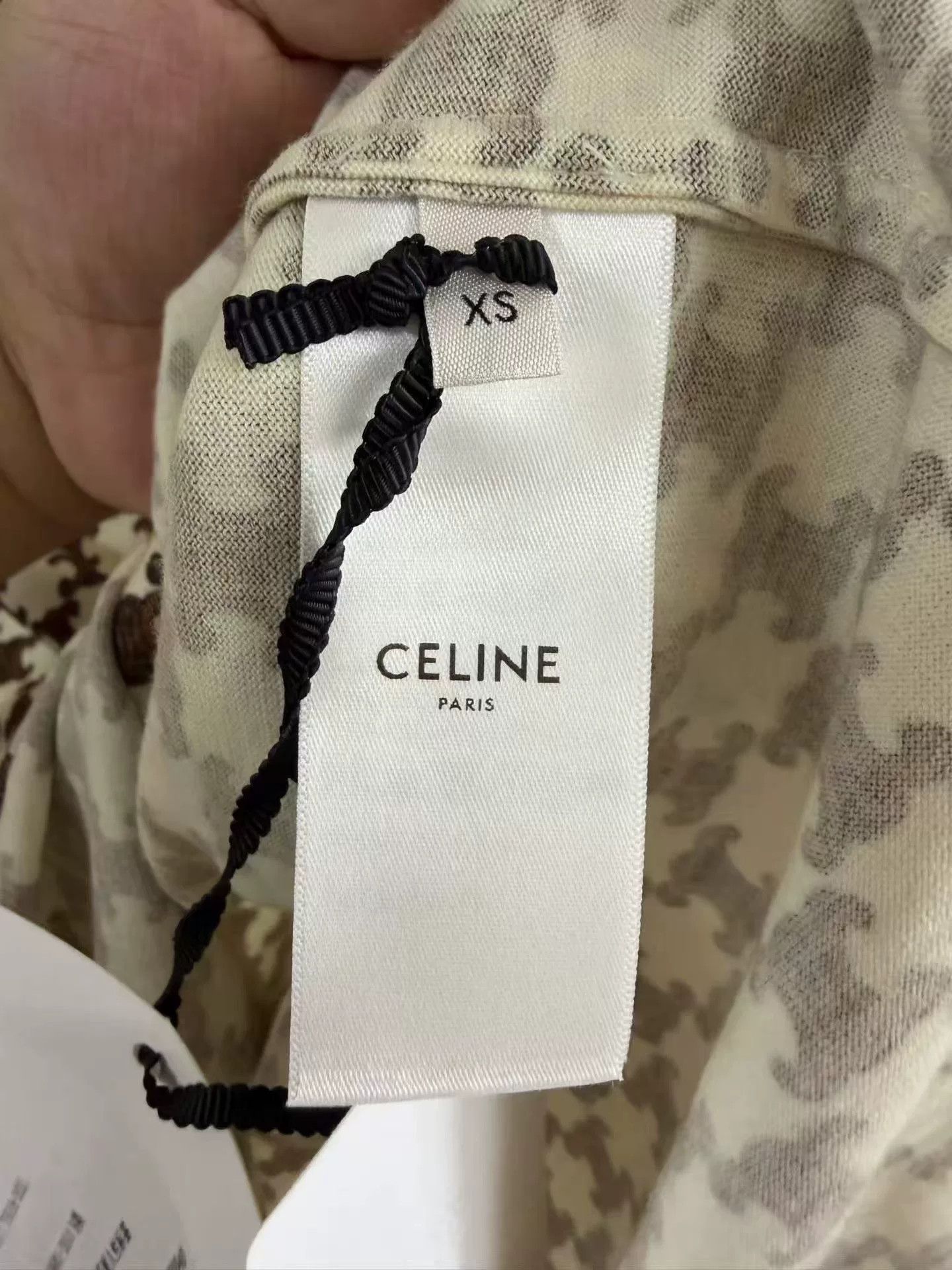 Celine Celine Triomphe Monogram Print Dress Size XS / US 0-2 / IT 36-38 - 4 Thumbnail