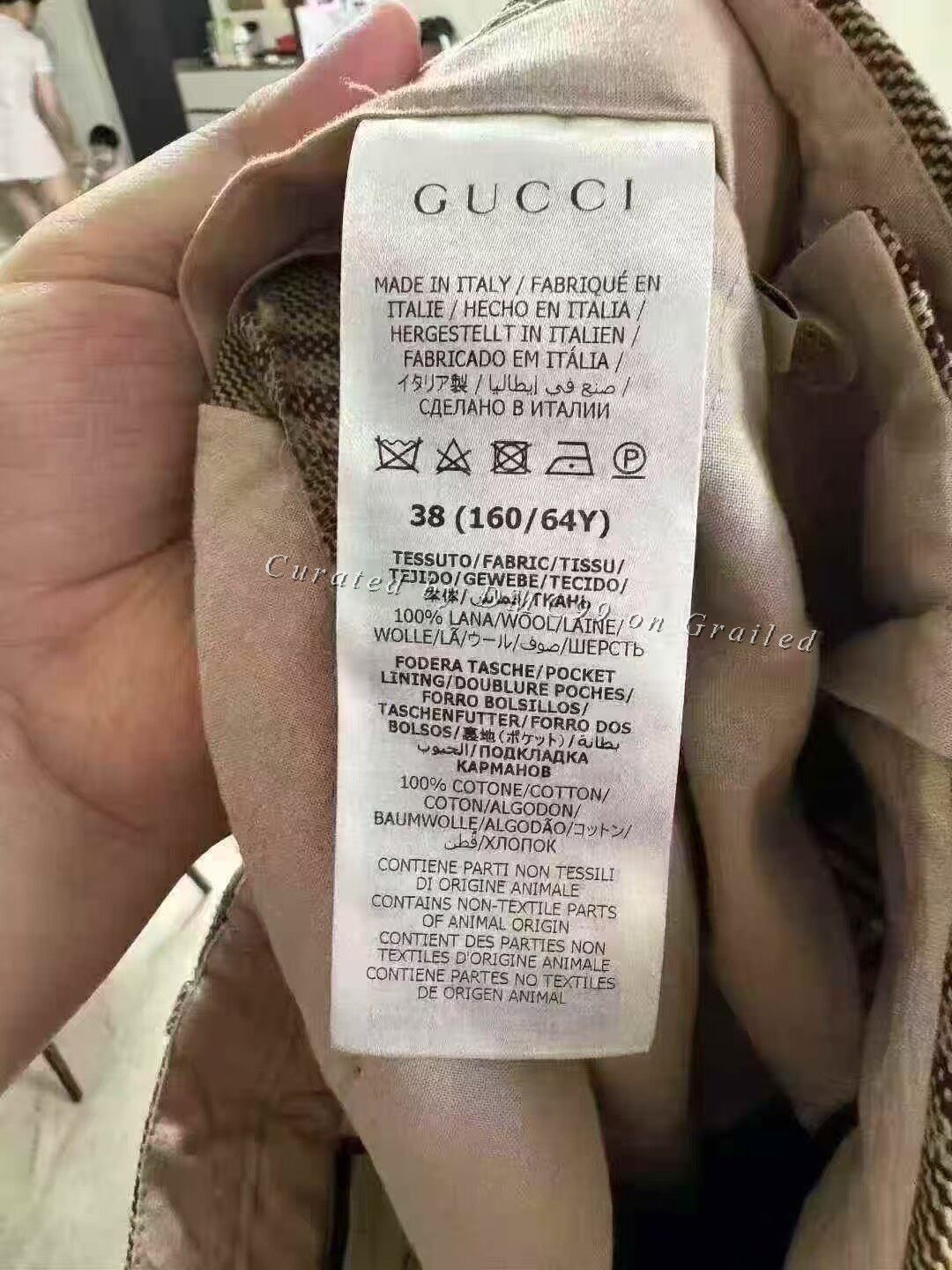 Gucci Gucci Horsebit Check Wool Casual Pants Size US 38 / EU 54 - 4 Thumbnail