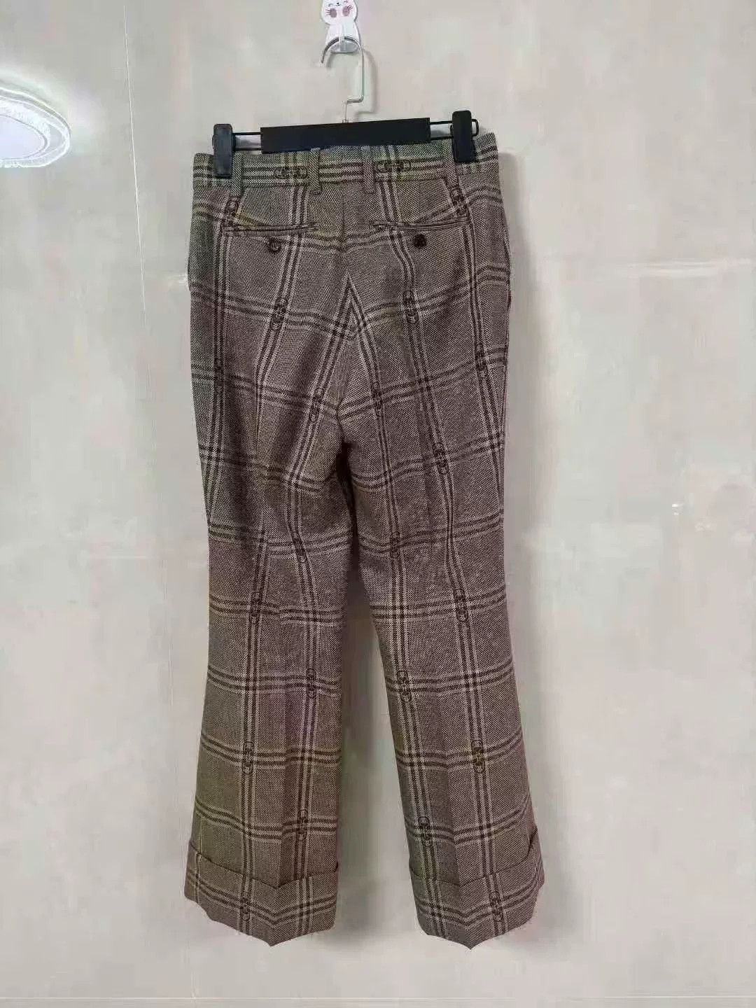 Gucci Gucci Horsebit Check Wool Casual Pants Size US 38 / EU 54 - 2 Thumbnail