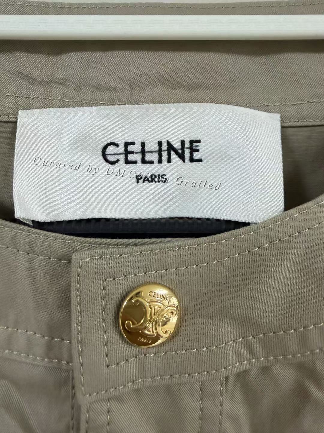 Celine Celine Gold Buckle Four-Pocket Utility Dress Size XS / US 0-2 / IT 36-38 - 3 Thumbnail