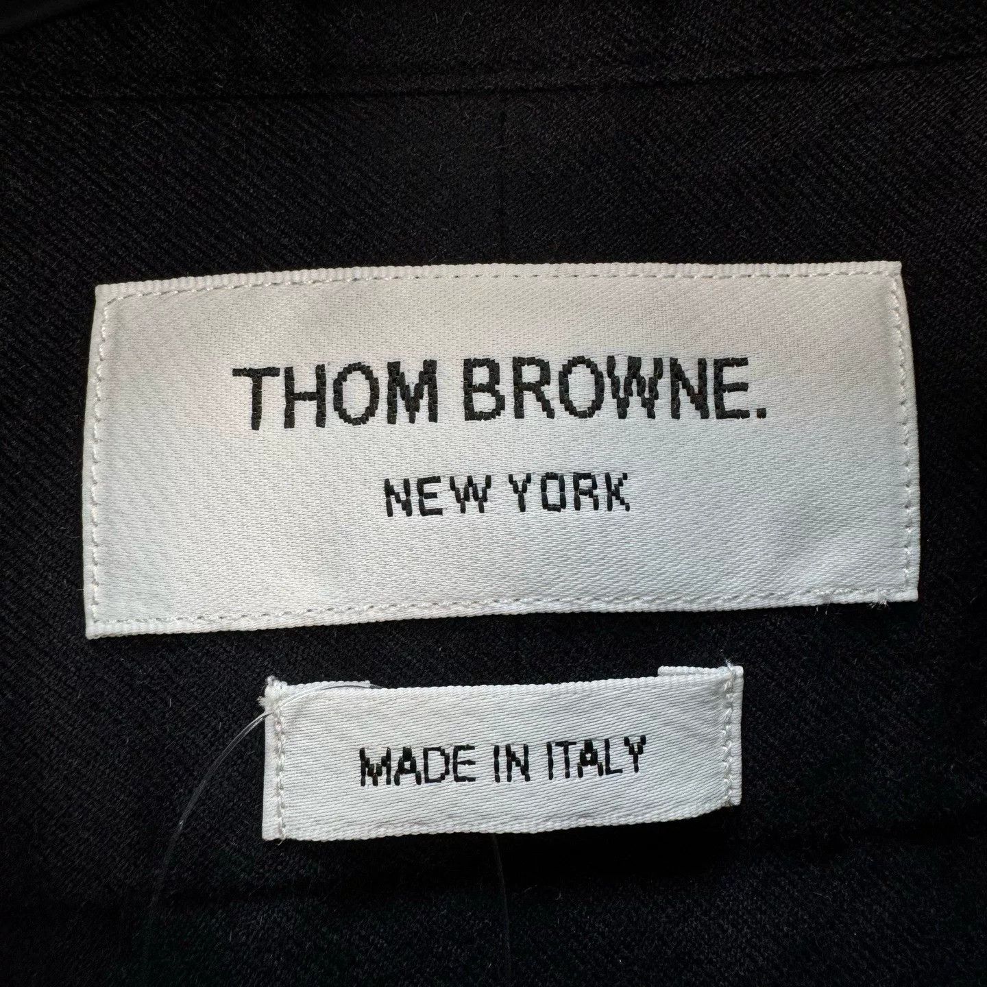 Thom Browne Thom Browne Four-Bar Shirt Jacket Size US M / EU 48-50 / 2 - 7 Thumbnail