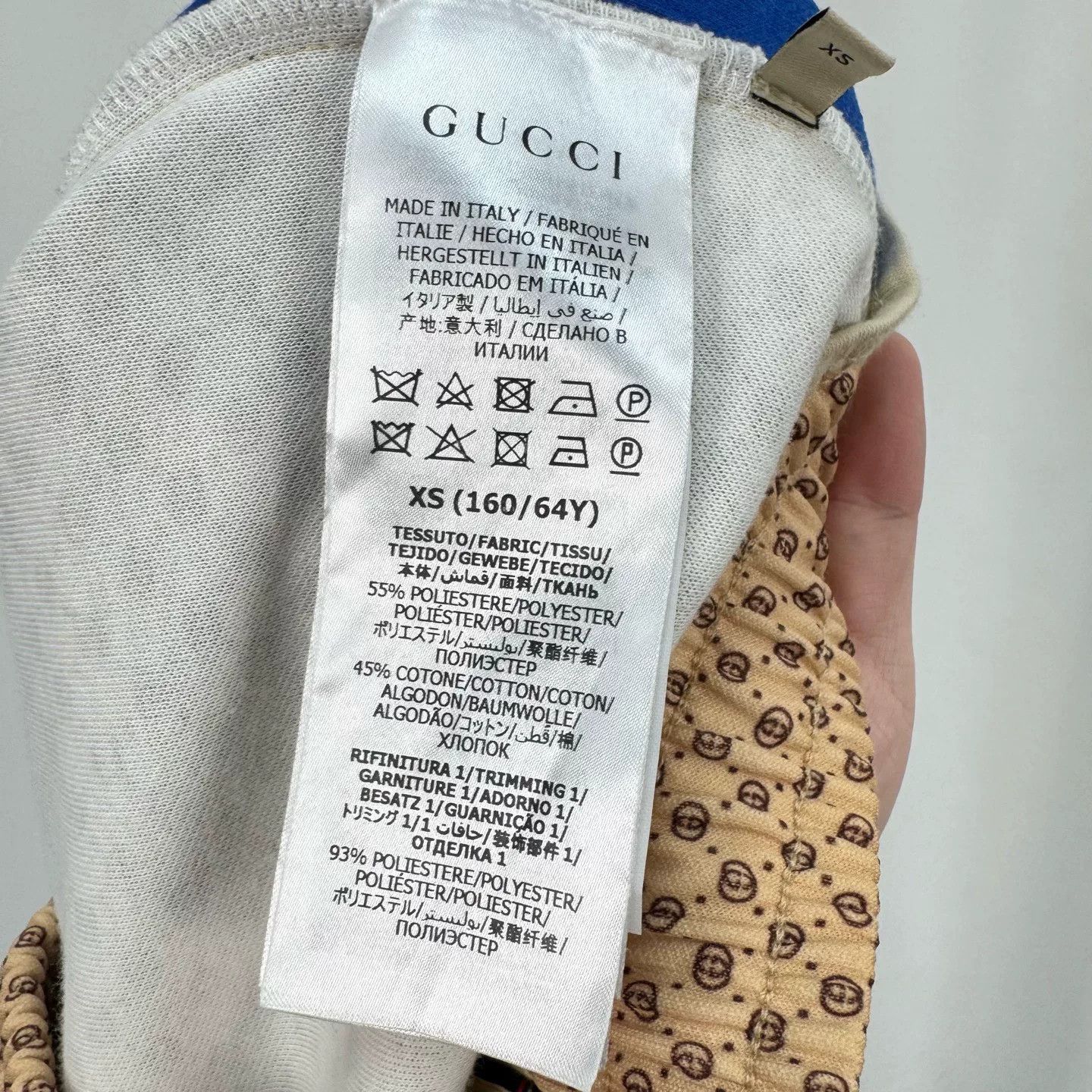 Gucci Gucci Double G Monogram Casual Trousers Size 22" - 8 Thumbnail