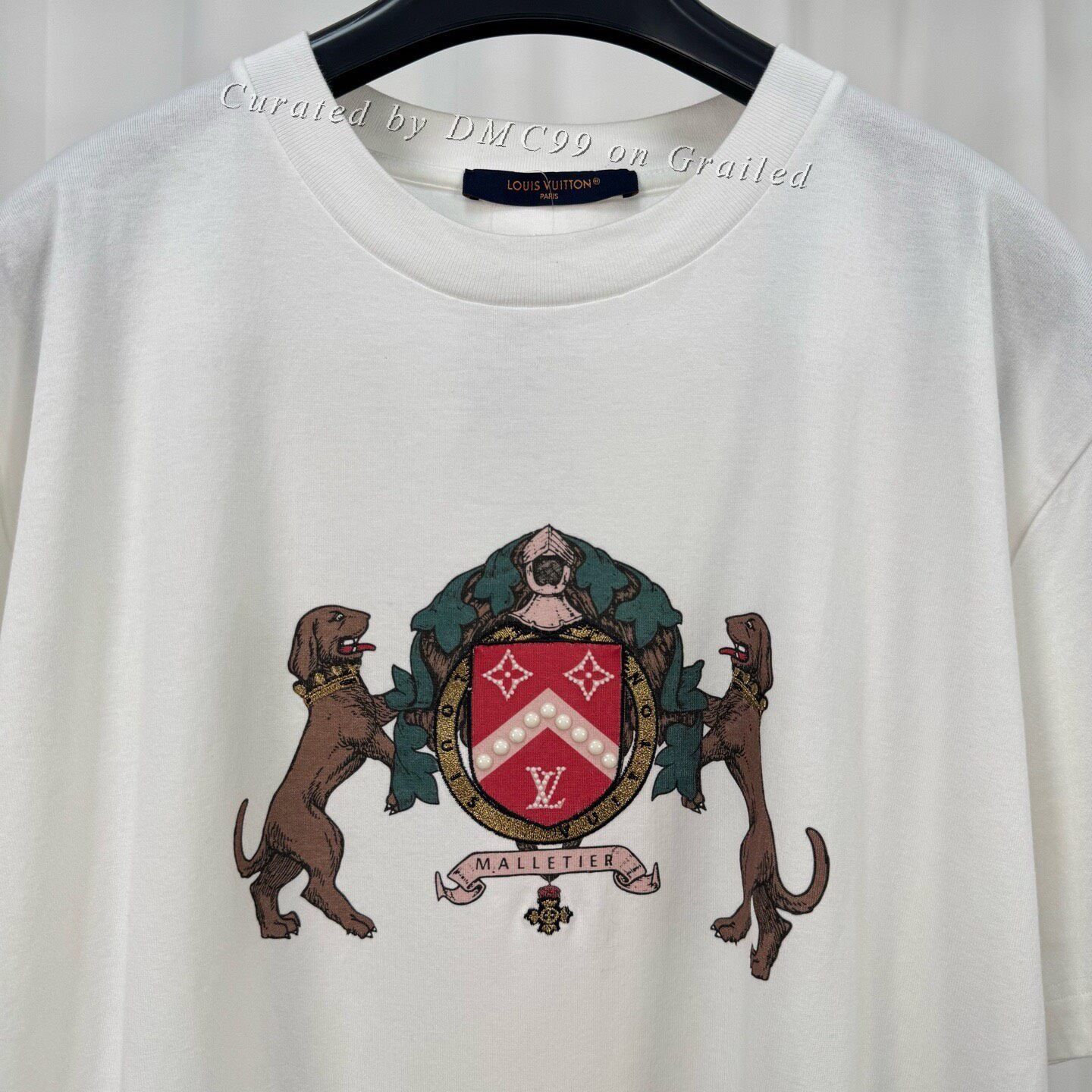 Louis Vuitton Louis Vuitton 25SS Badge Embroidery Short Sleeve Size US M / EU 48-50 / 2 - 3 Thumbnail