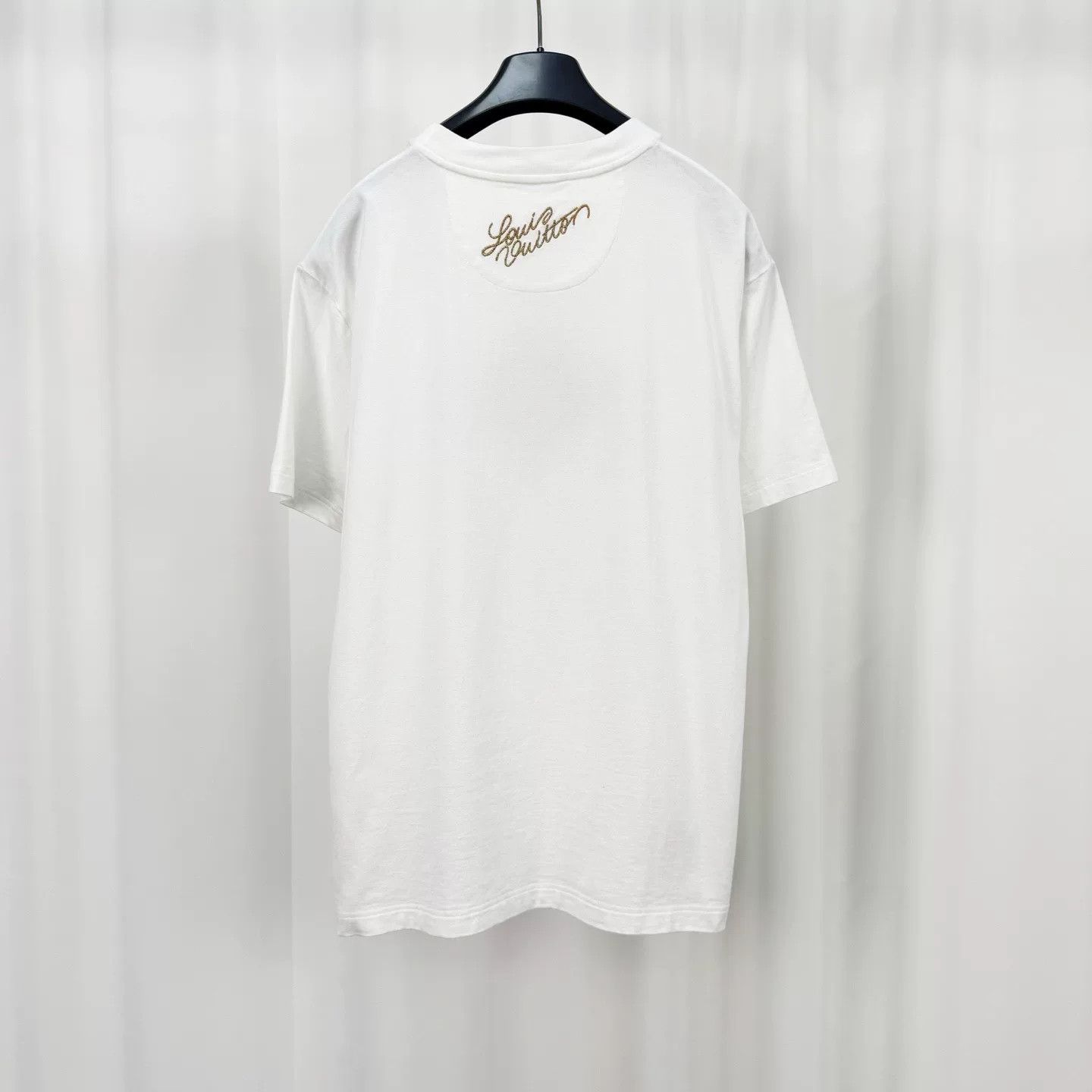 Louis Vuitton Louis Vuitton 25SS Badge Embroidery Short Sleeve Size US M / EU 48-50 / 2 - 2 Thumbnail