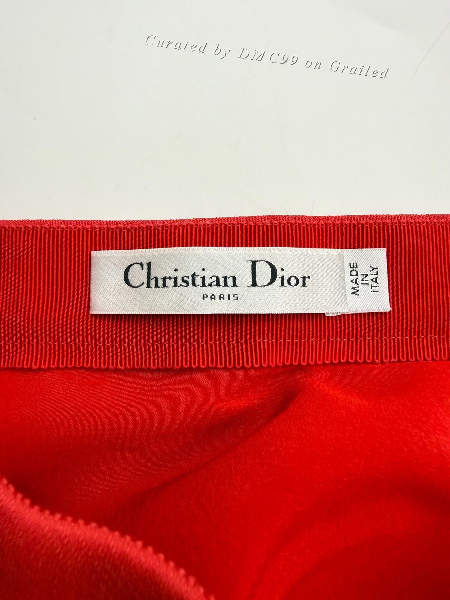 Dior Dior Valentine Heart Mini Skirt Size 34" / US 12 / IT 48 - 4 Thumbnail