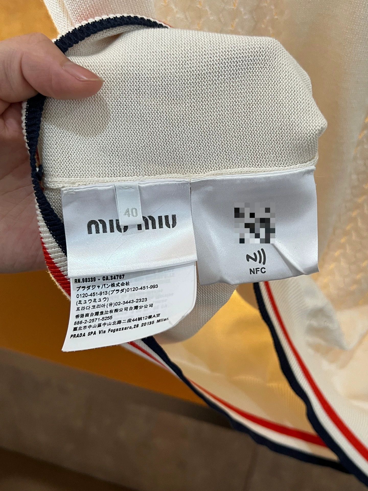 Miu Miu Miumiu Knit Short Sleeve Top Size S / US 4 / IT 40 - 4 Thumbnail