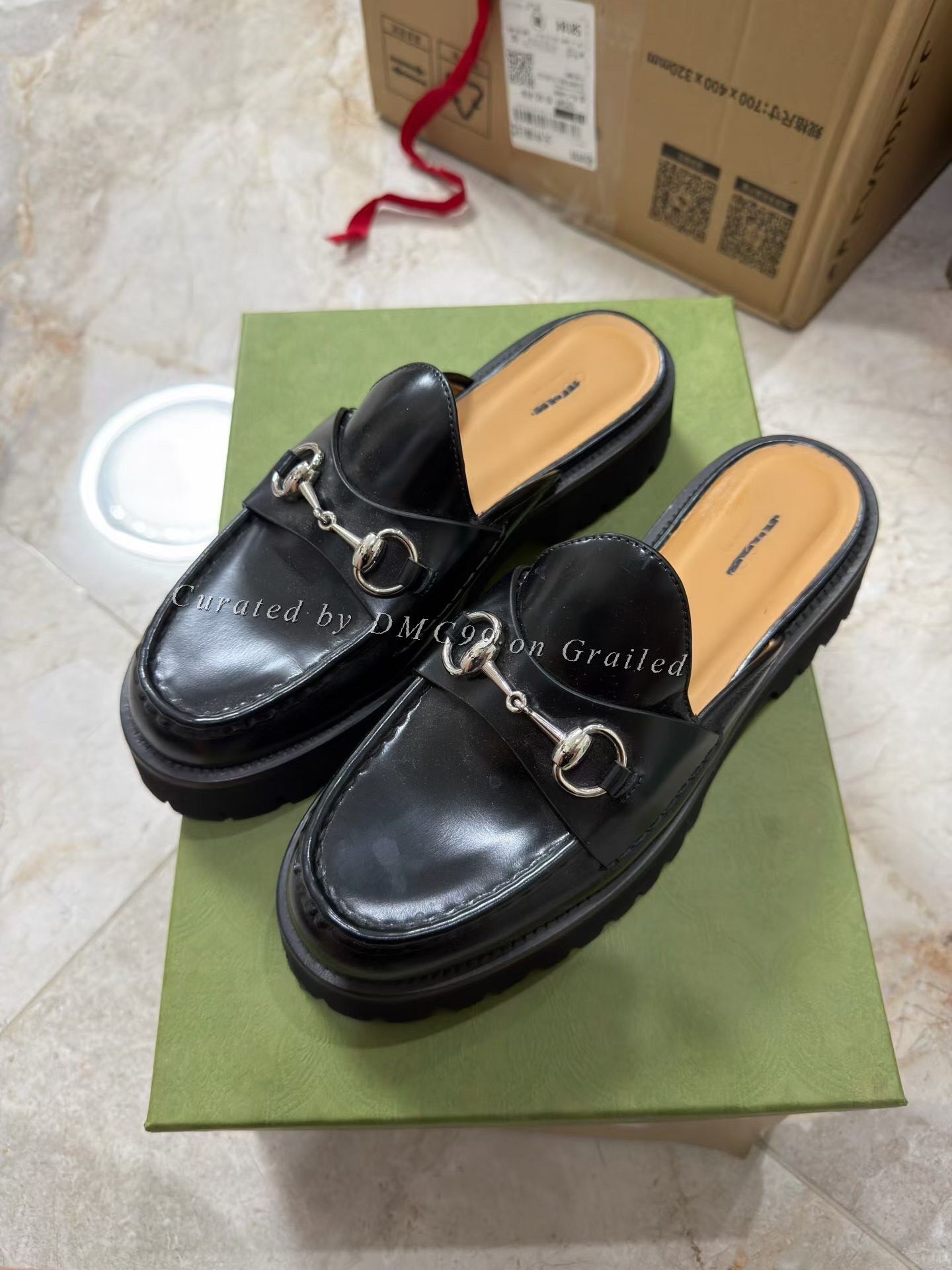 Gucci Gucci Classic Horsebit Slippers Size US 6 / EU 39 - 2 Thumbnail