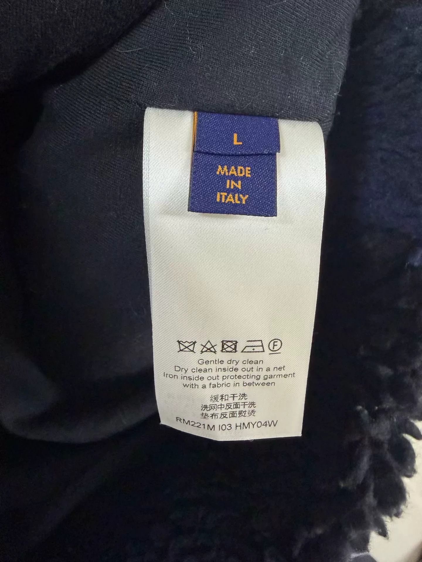 Louis Vuitton Louis Vuitton Blue Checkerboard Full Logo Teddy Jacket Size US L / EU 52-54 / 3 - 5 Thumbnail