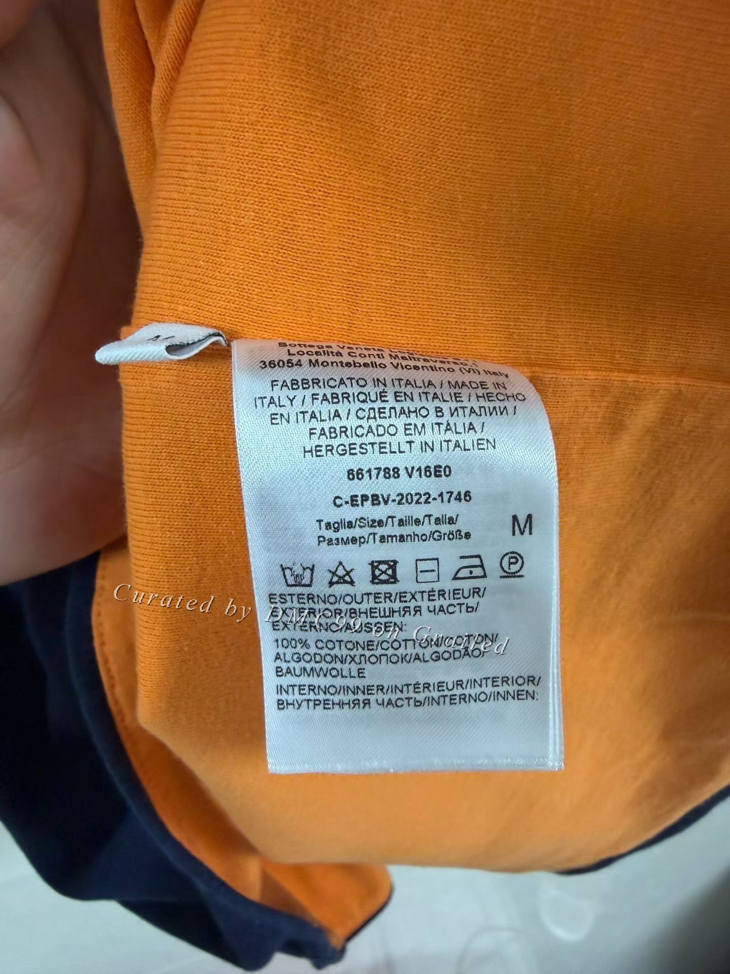 Bottega Veneta Bottega Veneta Blue Orange Short Sleeve Size US M / EU 48-50 / 2 - 4 Thumbnail