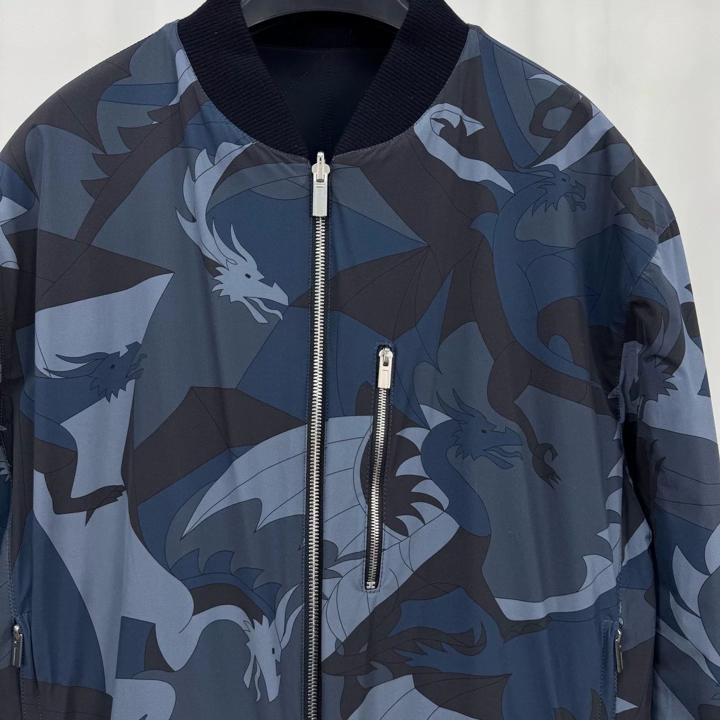 Hermes Hermes Dragon Quilted Reversible Cotton Jacket Size US M / EU 48-50 / 2 - 3 Thumbnail