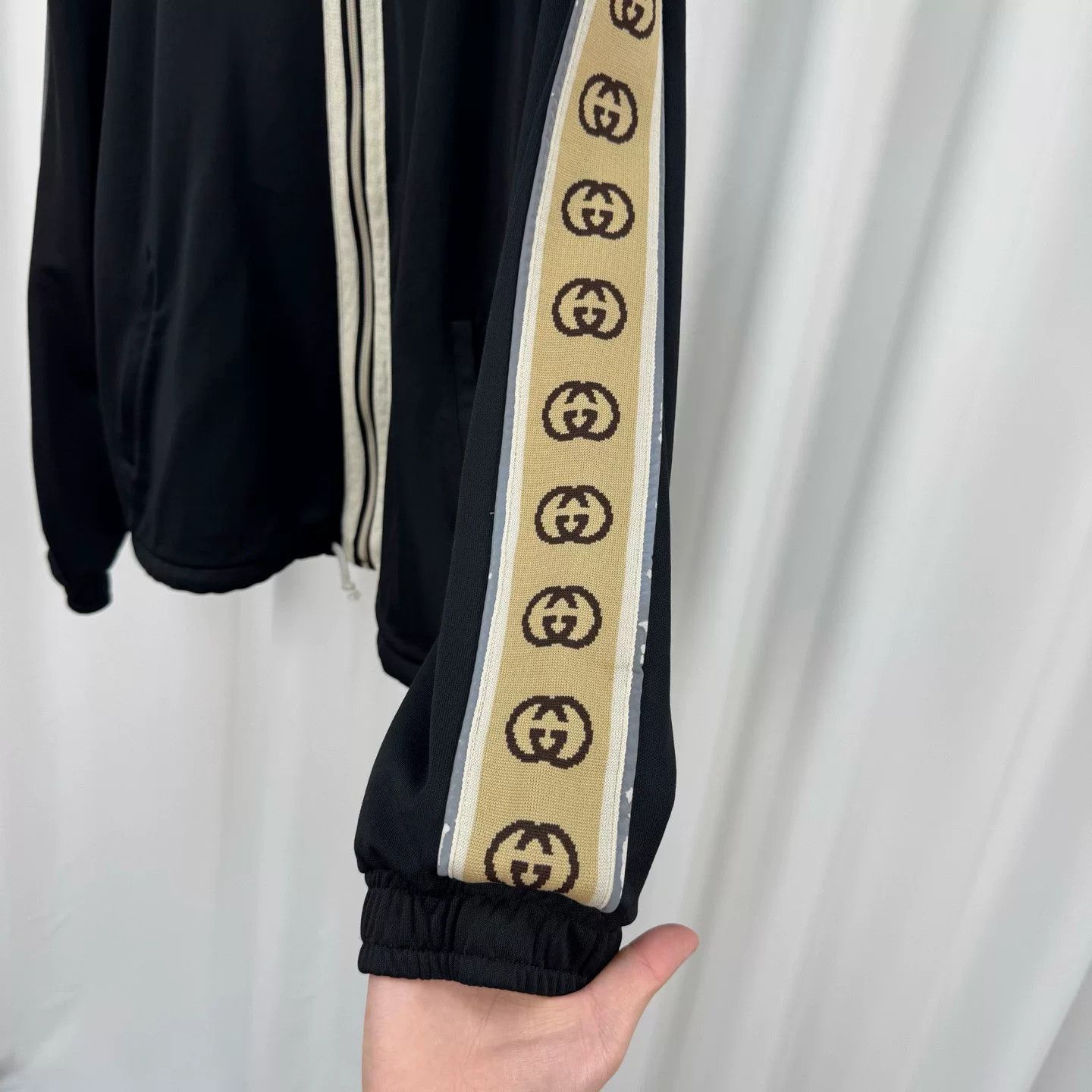 Gucci Gucci 3M Reflective Double G Web Jacket Size US M / EU 48-50 / 2 - 4 Thumbnail