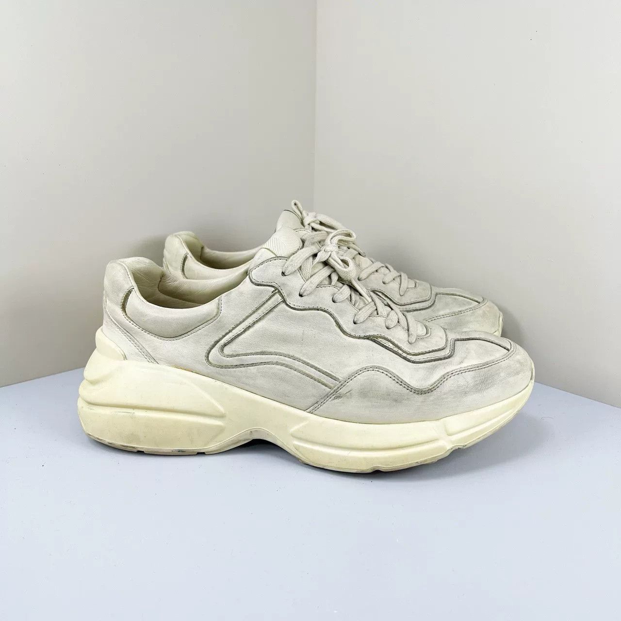 Gucci Gucci Distressed Dad Shoes Size US 9 / EU 42 - 4 Thumbnail