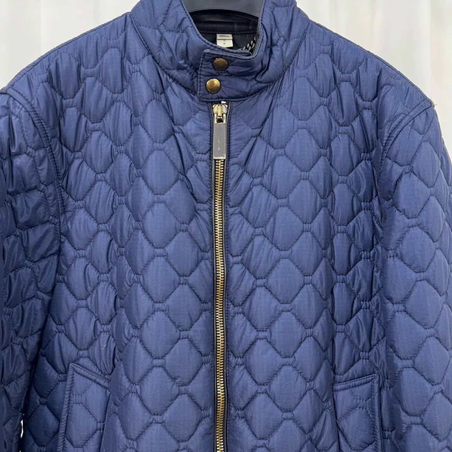 Burberry Burberry Quilted Leather Trim Jacket Size US S / EU 44-46 / 1 - 3 Thumbnail