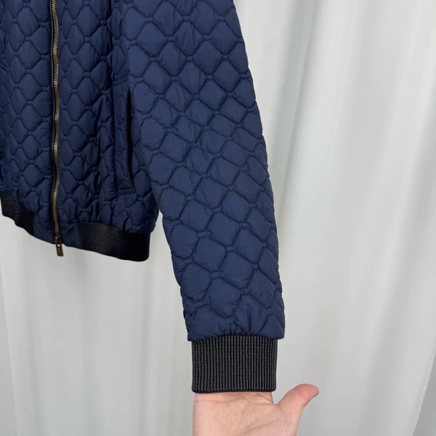 Burberry Burberry Quilted Leather Trim Jacket Size US S / EU 44-46 / 1 - 4 Thumbnail