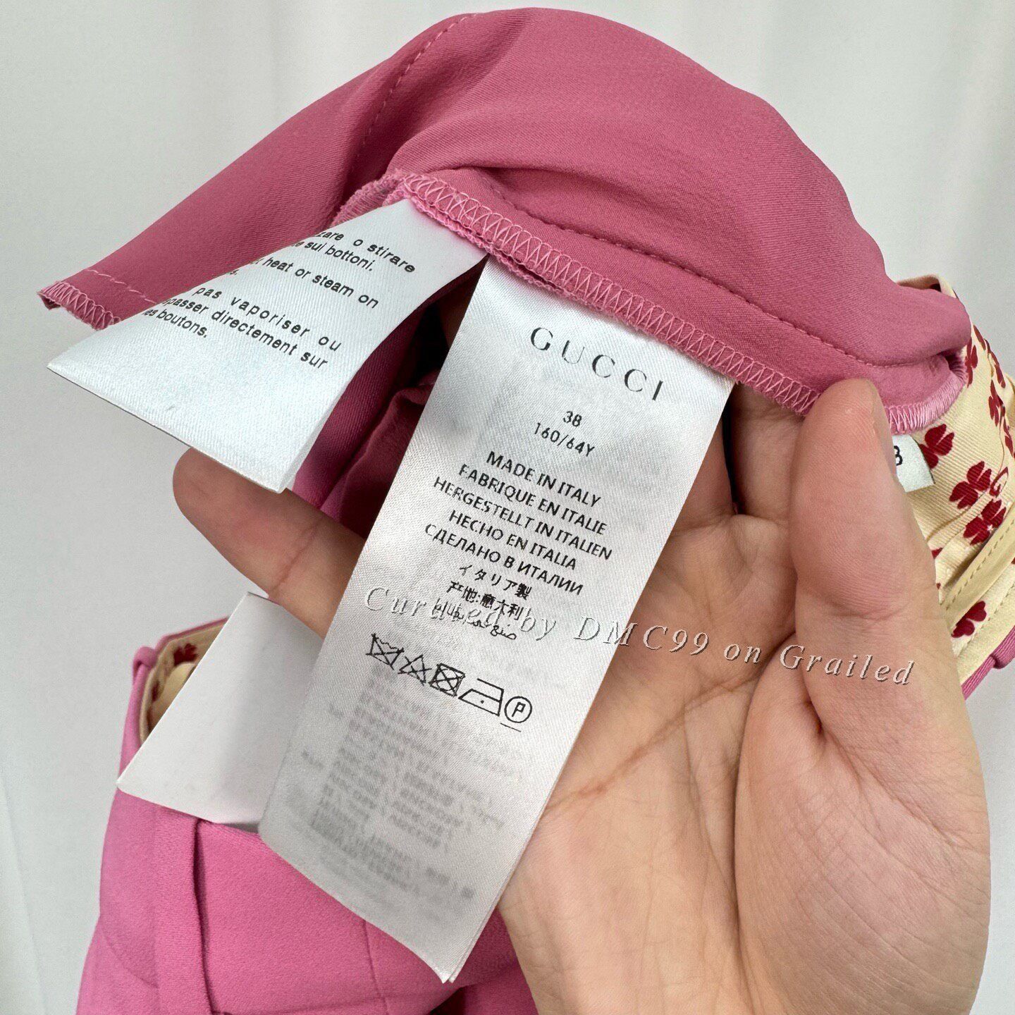 Gucci Gucci pink wool casual pants Size 38" / US 16 / IT 52 - 6 Thumbnail