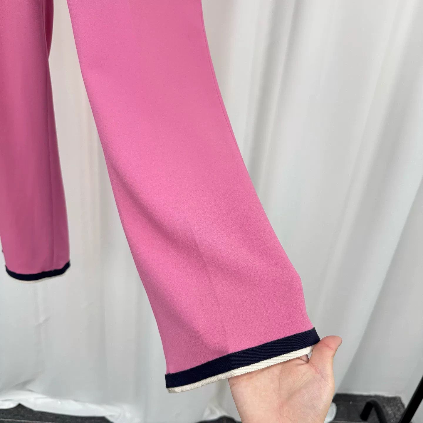 Gucci Gucci pink wool casual pants Size 38" / US 16 / IT 52 - 4 Thumbnail