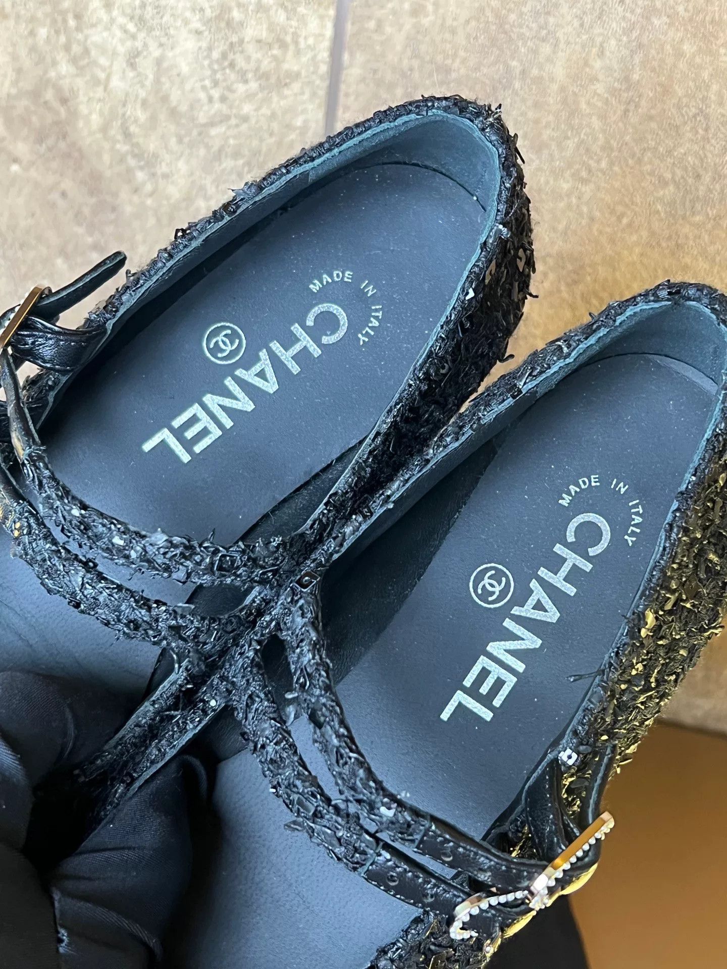 Chanel Chanel 25a Mary Jane Shoes Size US 5 / IT 35 - 7 Thumbnail