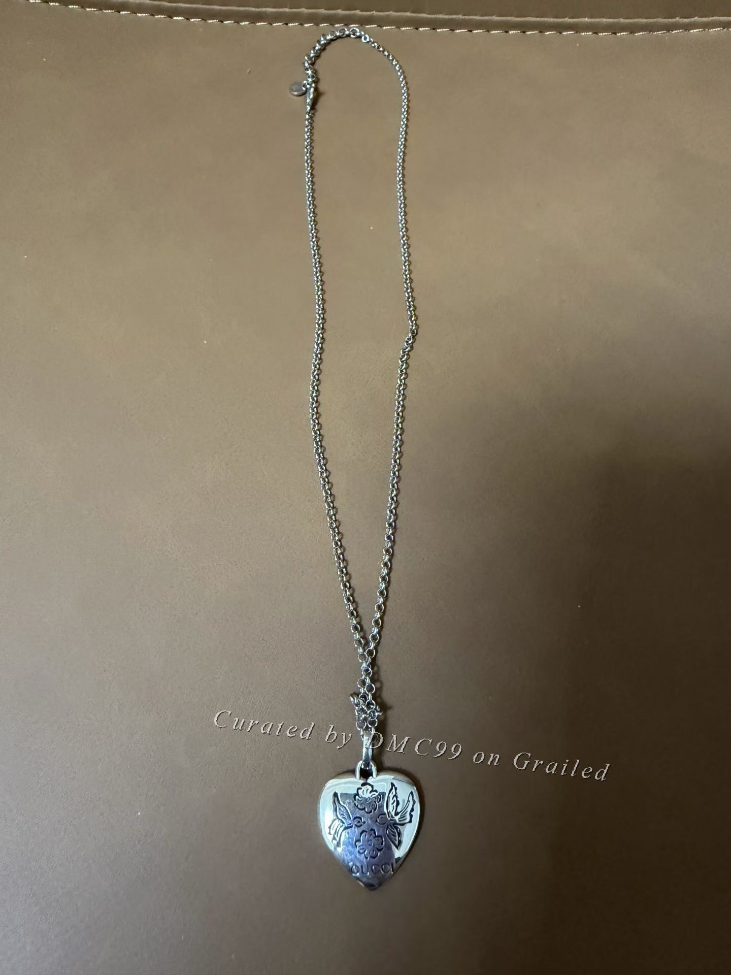 Gucci Gucci Love Heart Pendant Necklace Size ONE SIZE - 3 Thumbnail