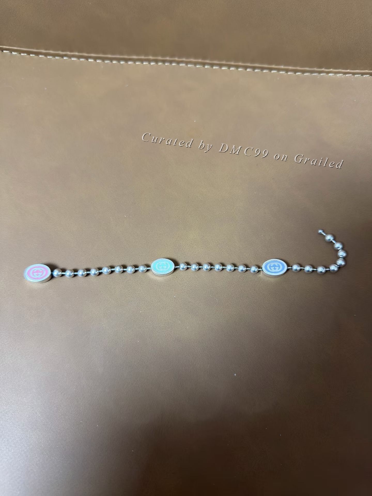 Gucci Gucci Three-Color Beaded Bracelet Size ONE SIZE - 2 Thumbnail