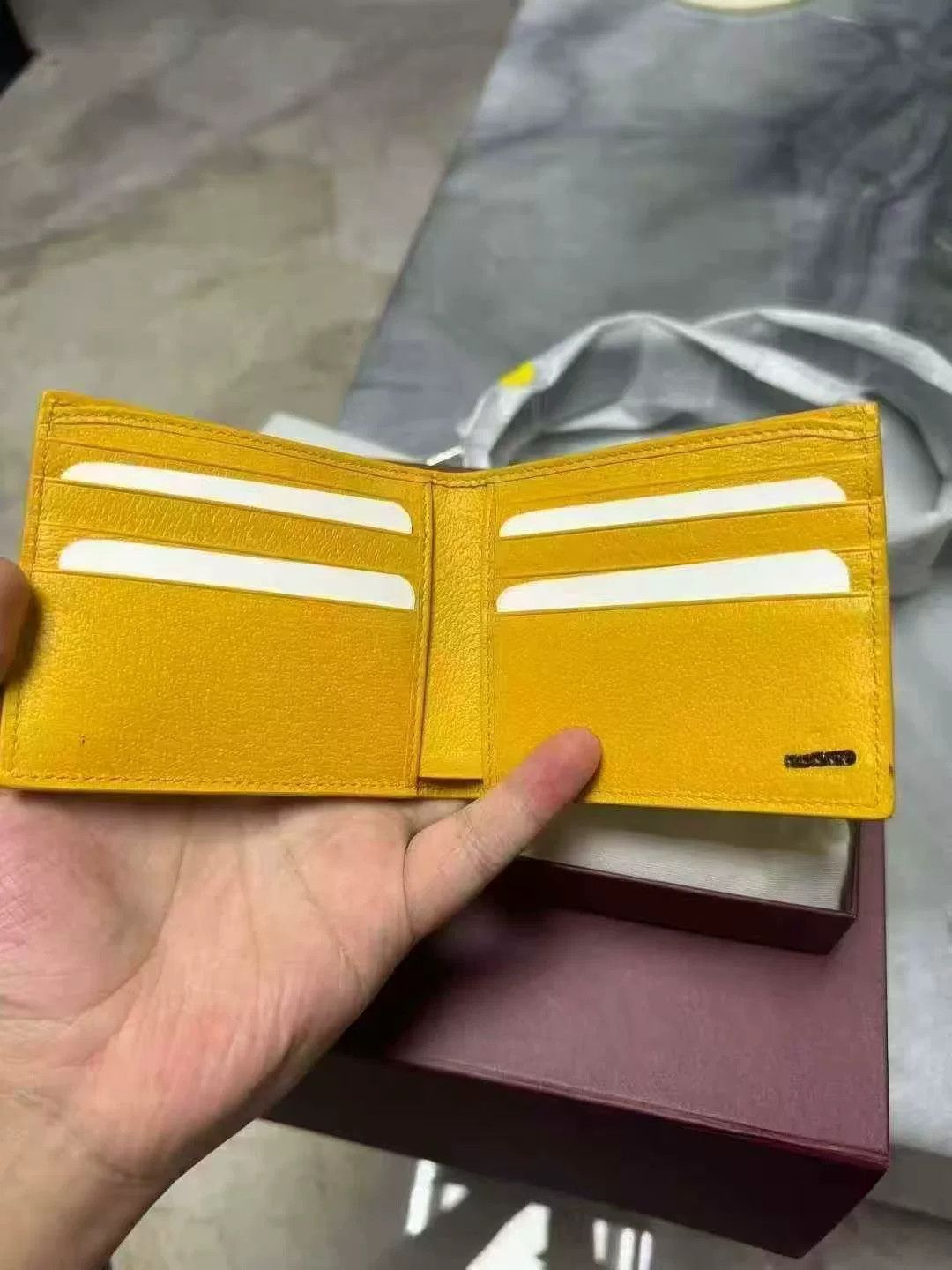 Gucci Gucci Double G Ceramic Effect Flap Wallet Size ONE SIZE - 2 Thumbnail