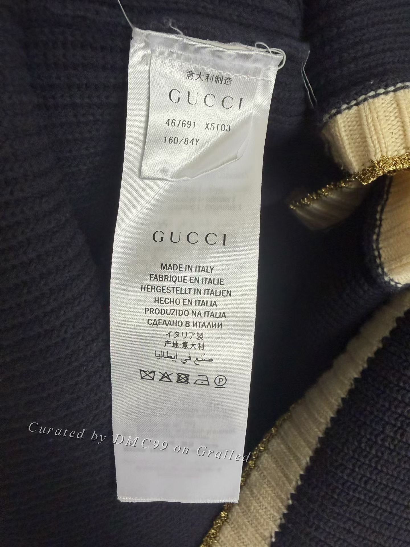 Gucci Gucci Gold Thread Pearl Button Cardigan Size XS / US 0-2 / IT 36-38 - 4 Thumbnail