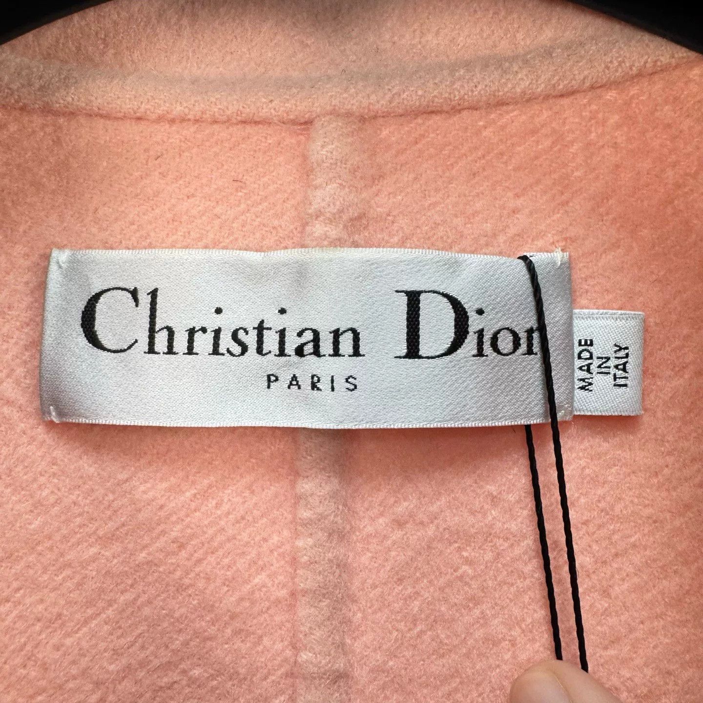 Dior Dior Light Pink Double-Breasted Cashmere Vest Dress Size XS / US 0-2 / IT 36-38 - 5 Thumbnail