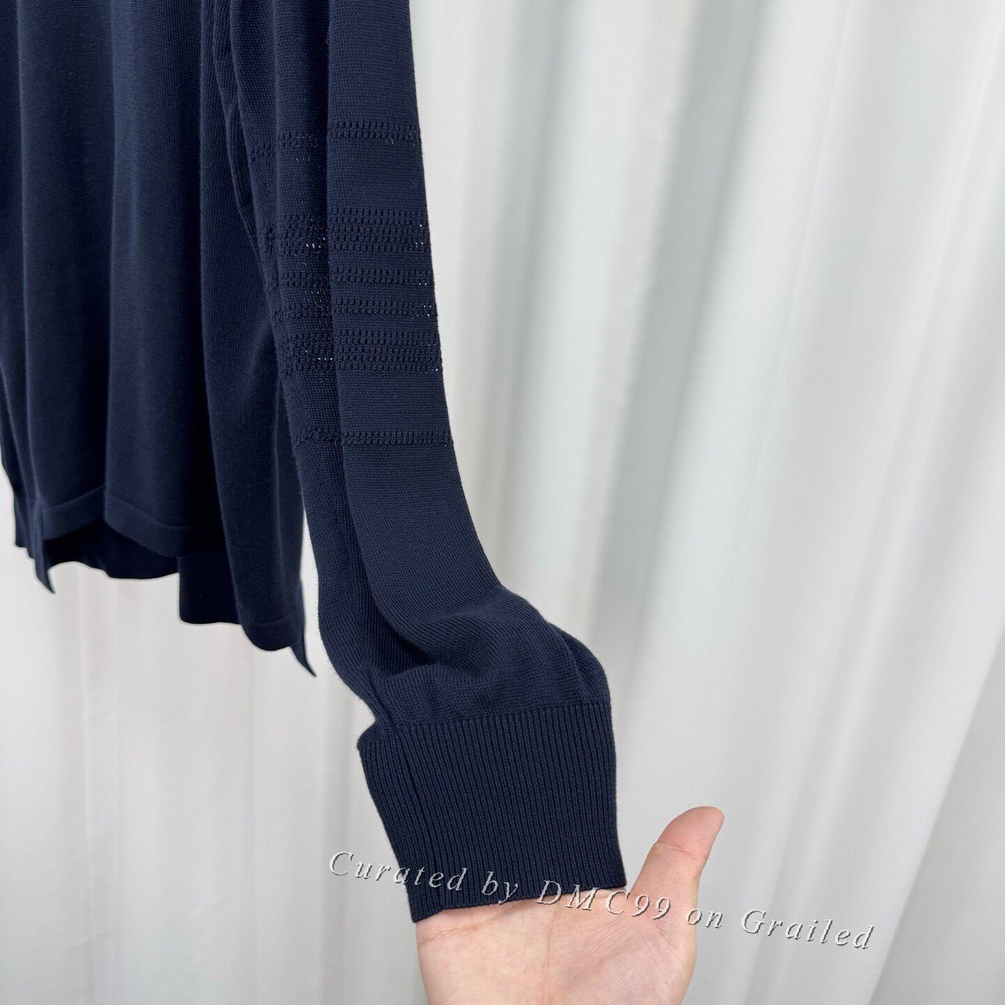 Givenchy Givenchy Deep Blue Star Knit Longsleeve Size US M / EU 48-50 / 2 - 4 Thumbnail