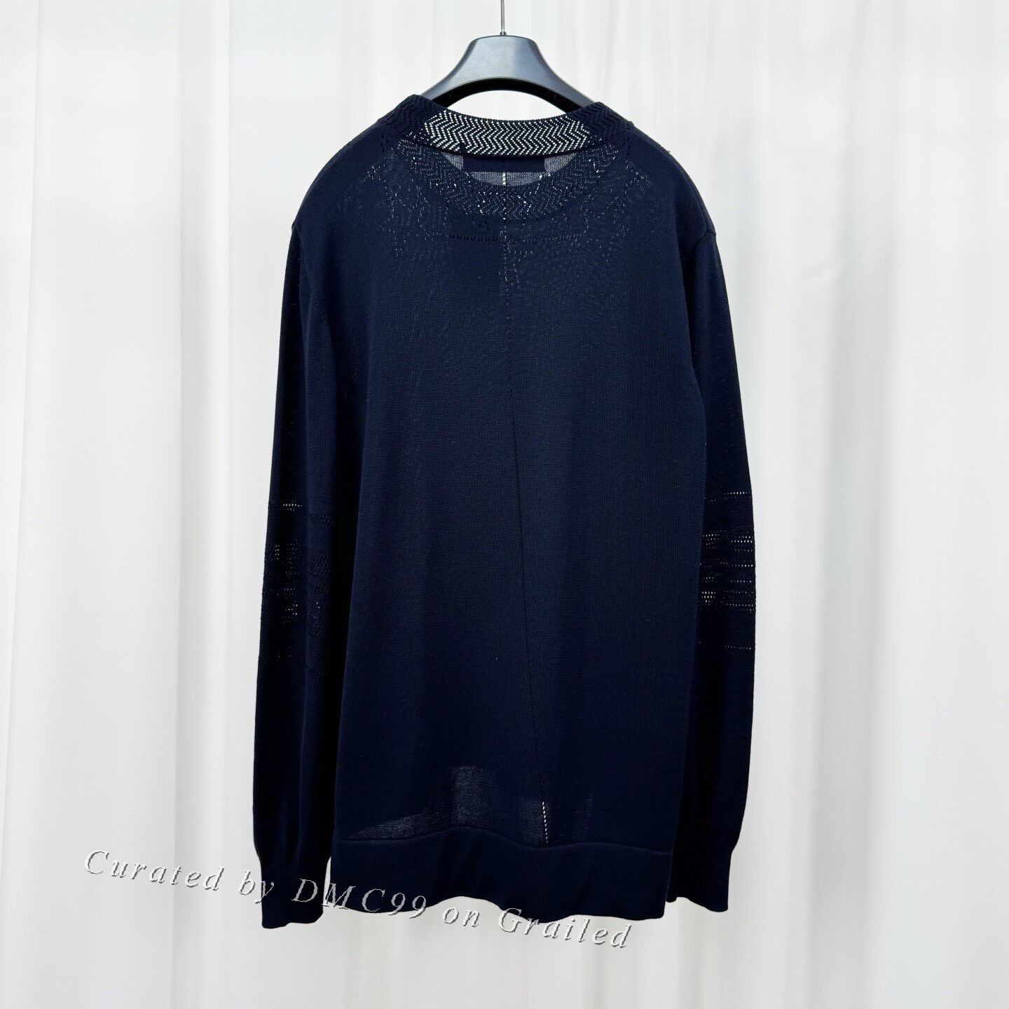 Givenchy Givenchy Deep Blue Star Knit Longsleeve Size US M / EU 48-50 / 2 - 2 Thumbnail