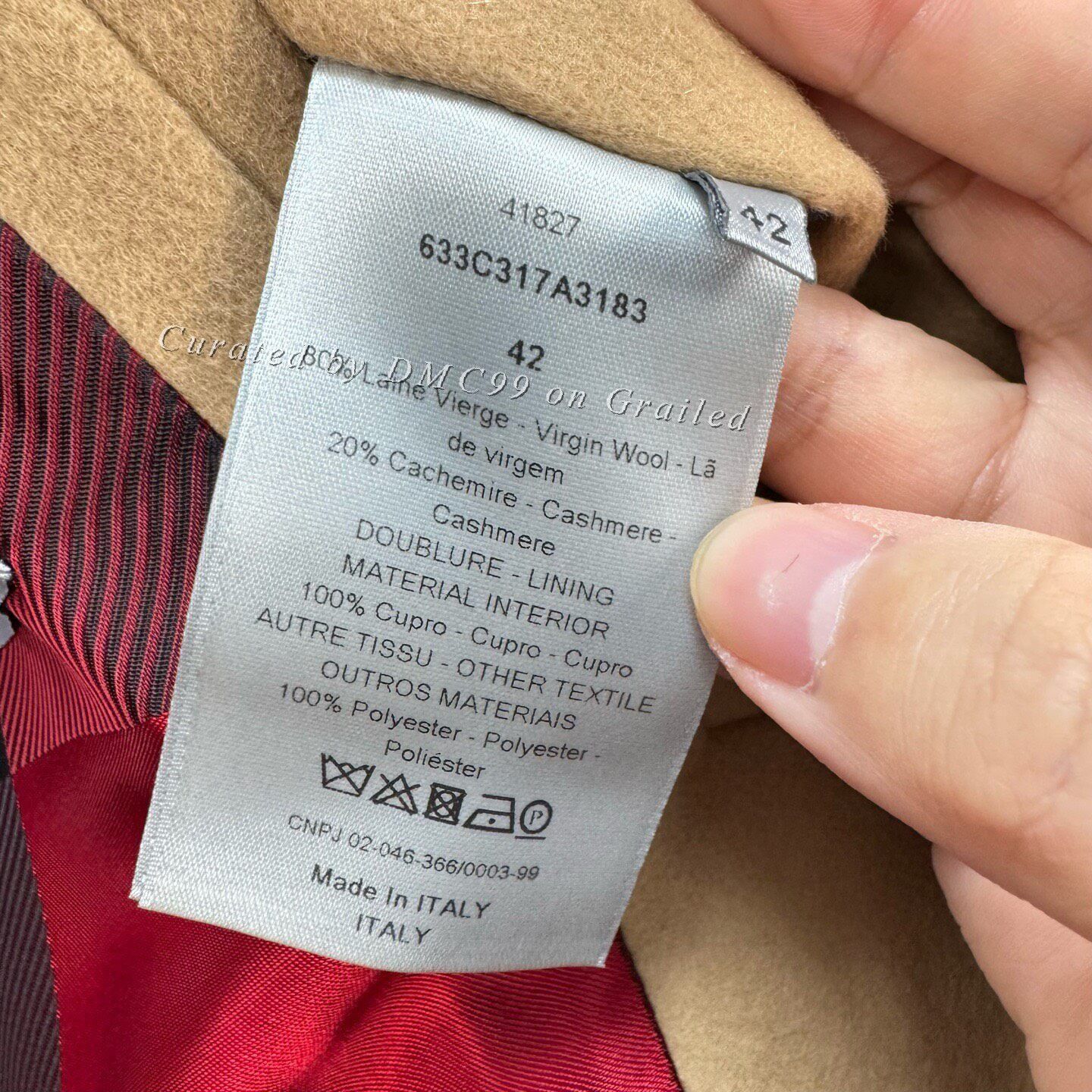 Dior Dior Runway Camel Wool Multi-Zip Coat Size US XS / EU 42 / 0 - 8 Thumbnail