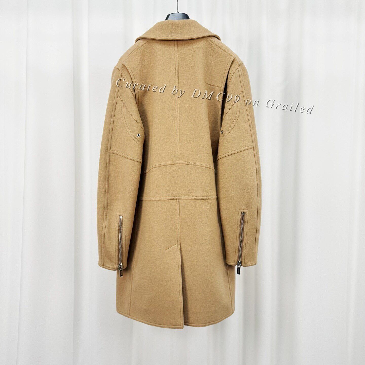 Dior Dior Runway Camel Wool Multi-Zip Coat Size US XS / EU 42 / 0 - 2 Thumbnail