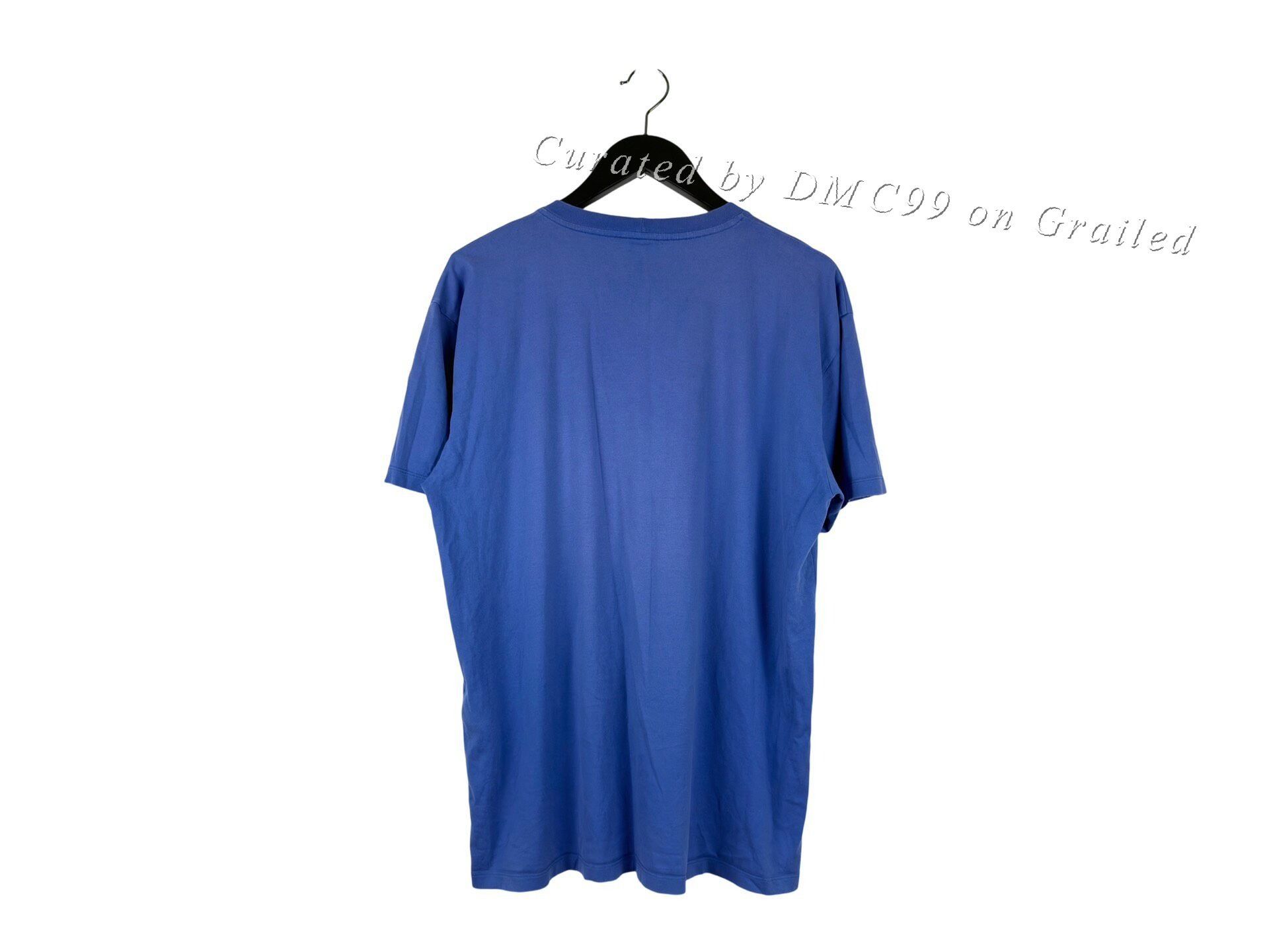 Celine Celine Blue Slogan Short Sleeve Size US XL / EU 56 / 4 - 3 Thumbnail
