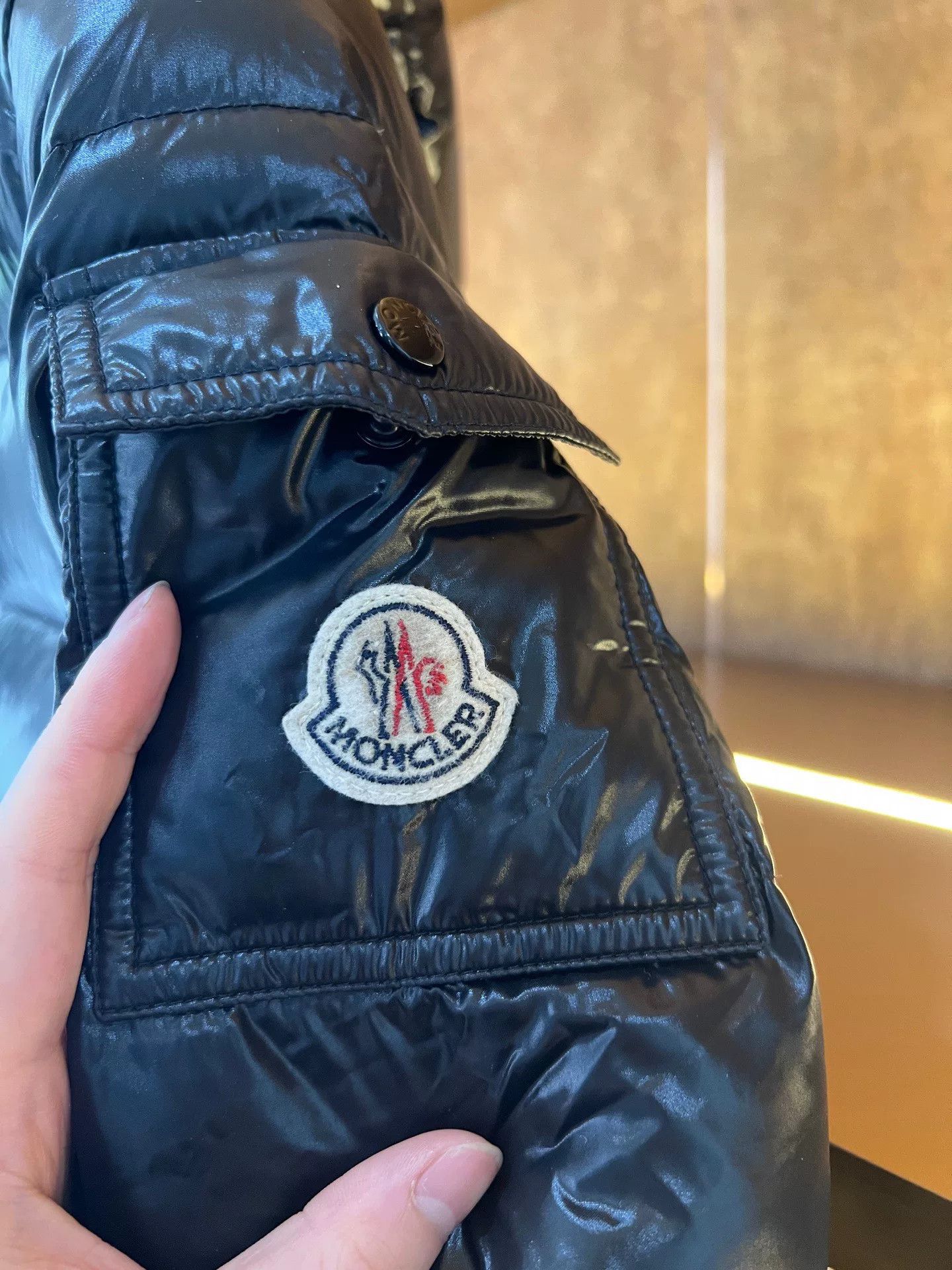 Moncler Moncler Black Down Jacket Size M / US 6-8 / IT 42-44 - 3 Thumbnail